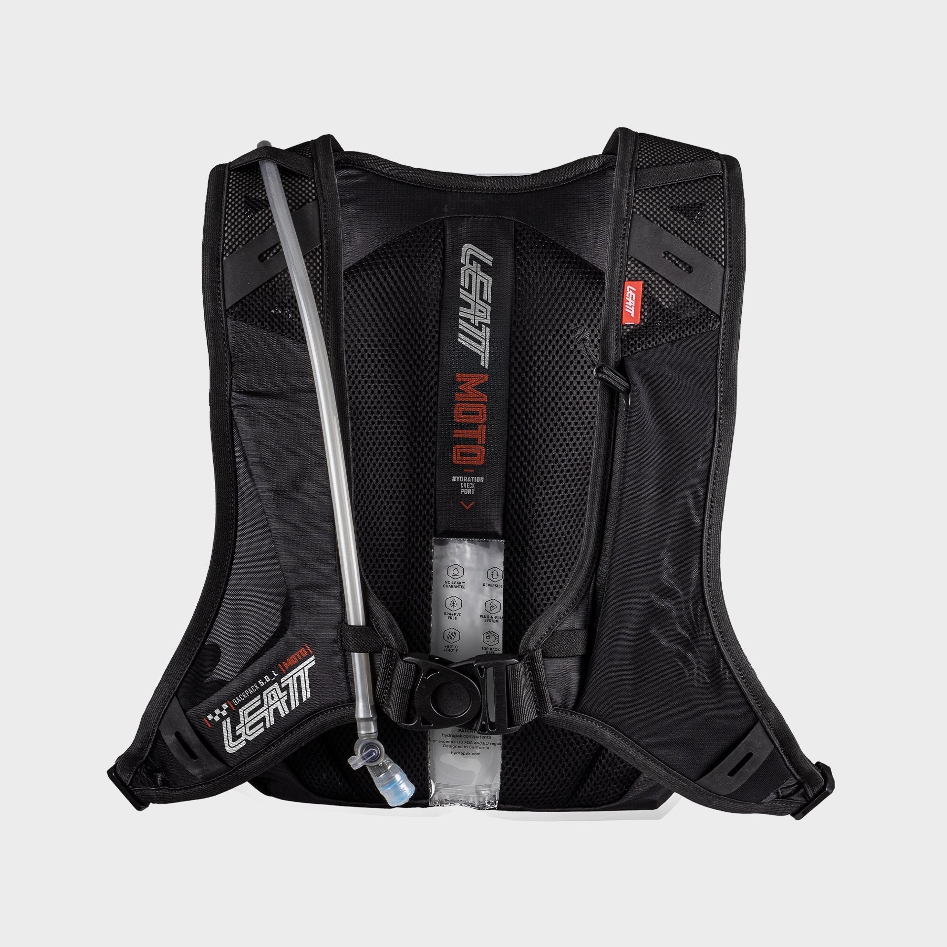 Zaino Moto 5L con sacca idrica|Nero| 5L