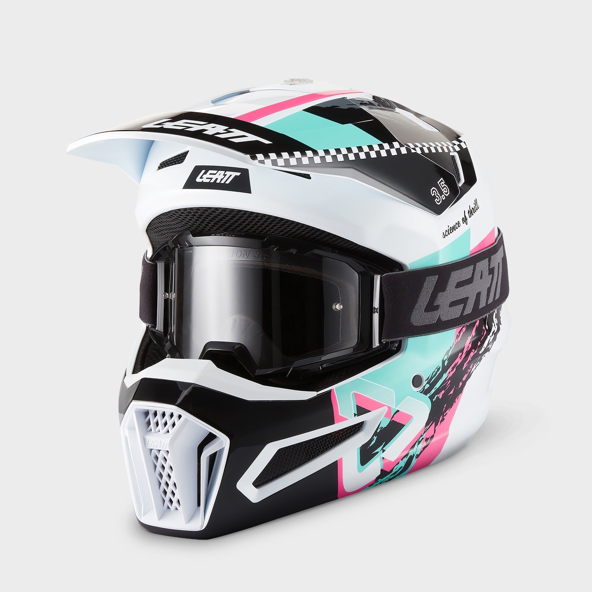 Kit Casco Moto 3.5|Marrone|L 59-60cm