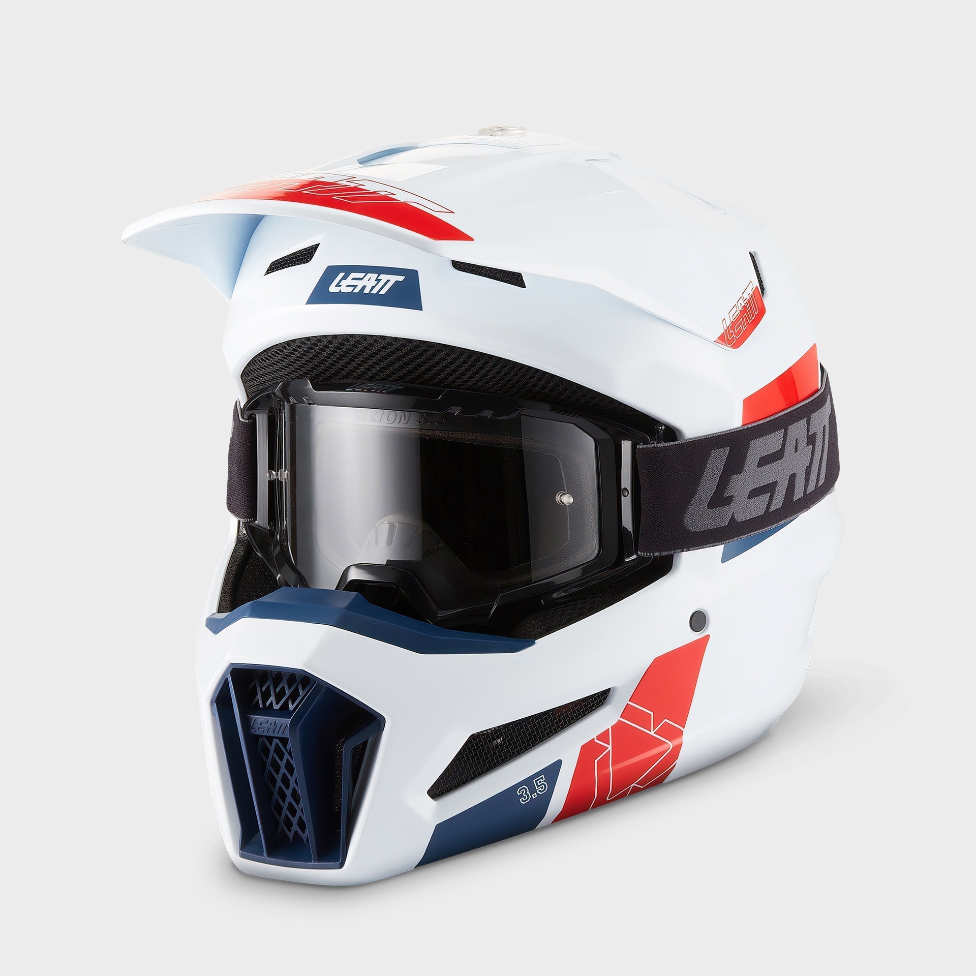 Kit Casco Moto 3.5|Rosso|S 55-56cm