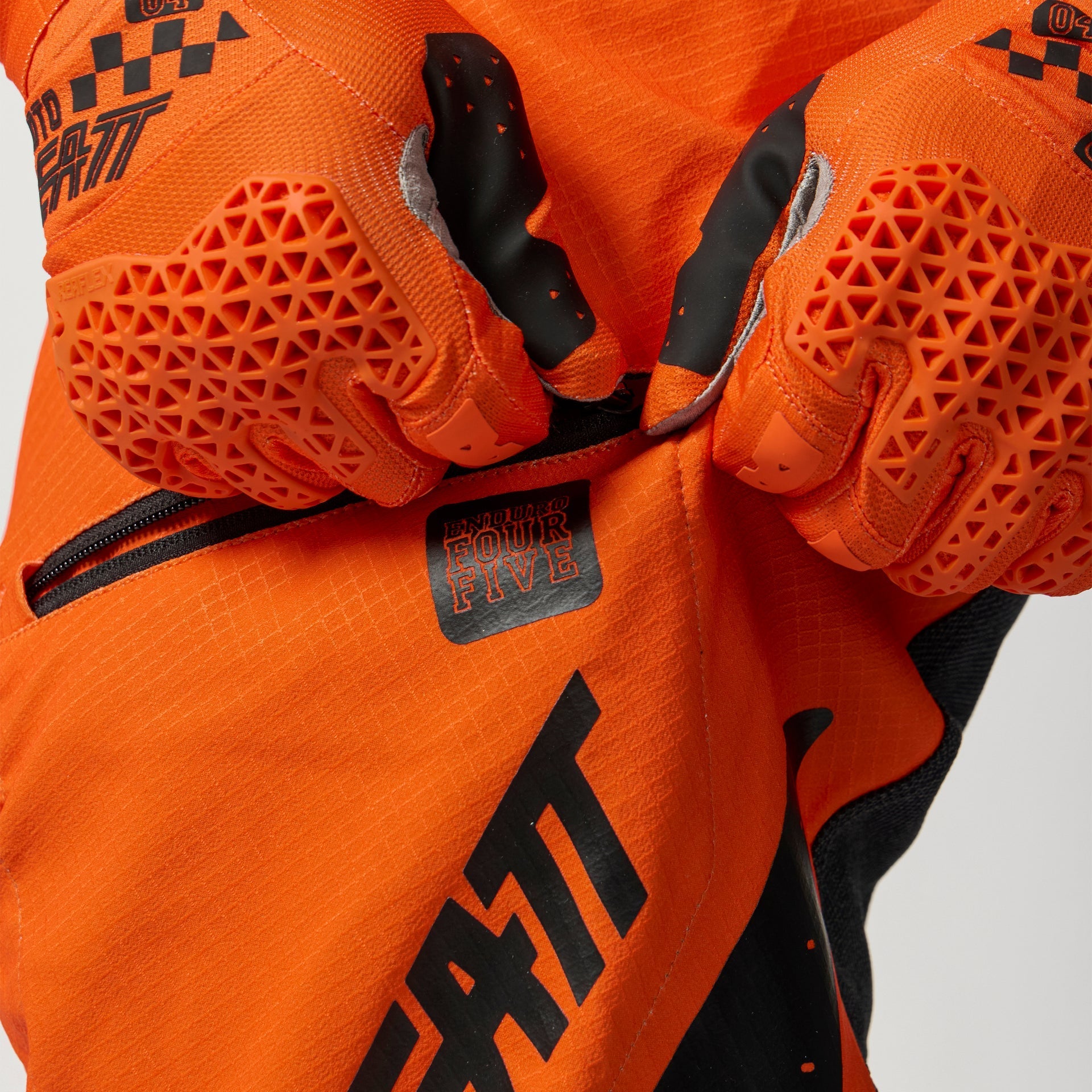 Pantaloni Moto 4.5 Enduro|Arancione|S EU48