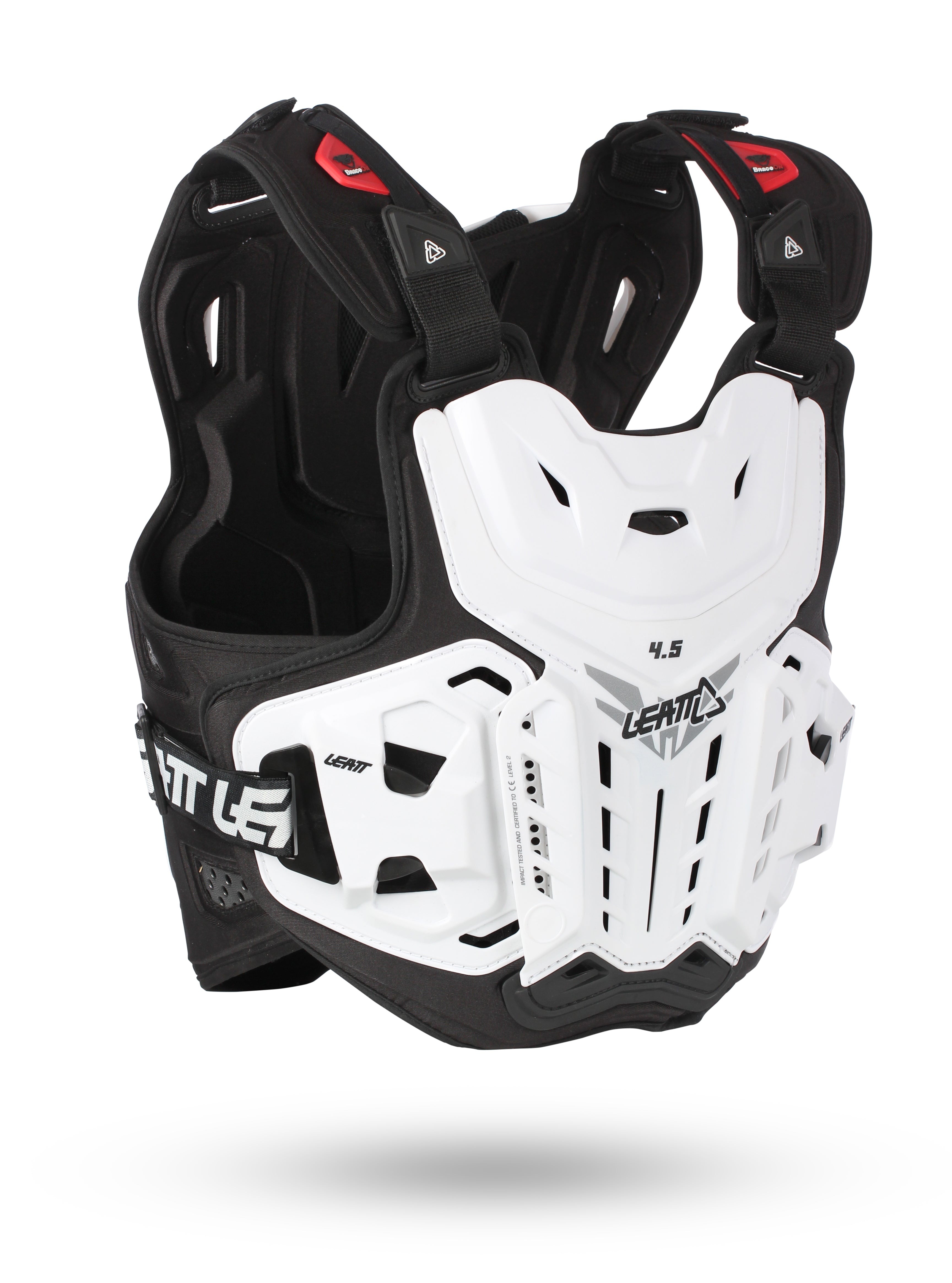 Pettorina moto protettiva Chest Protector 4.5 con inserti in schiuma ventilata anti impatto