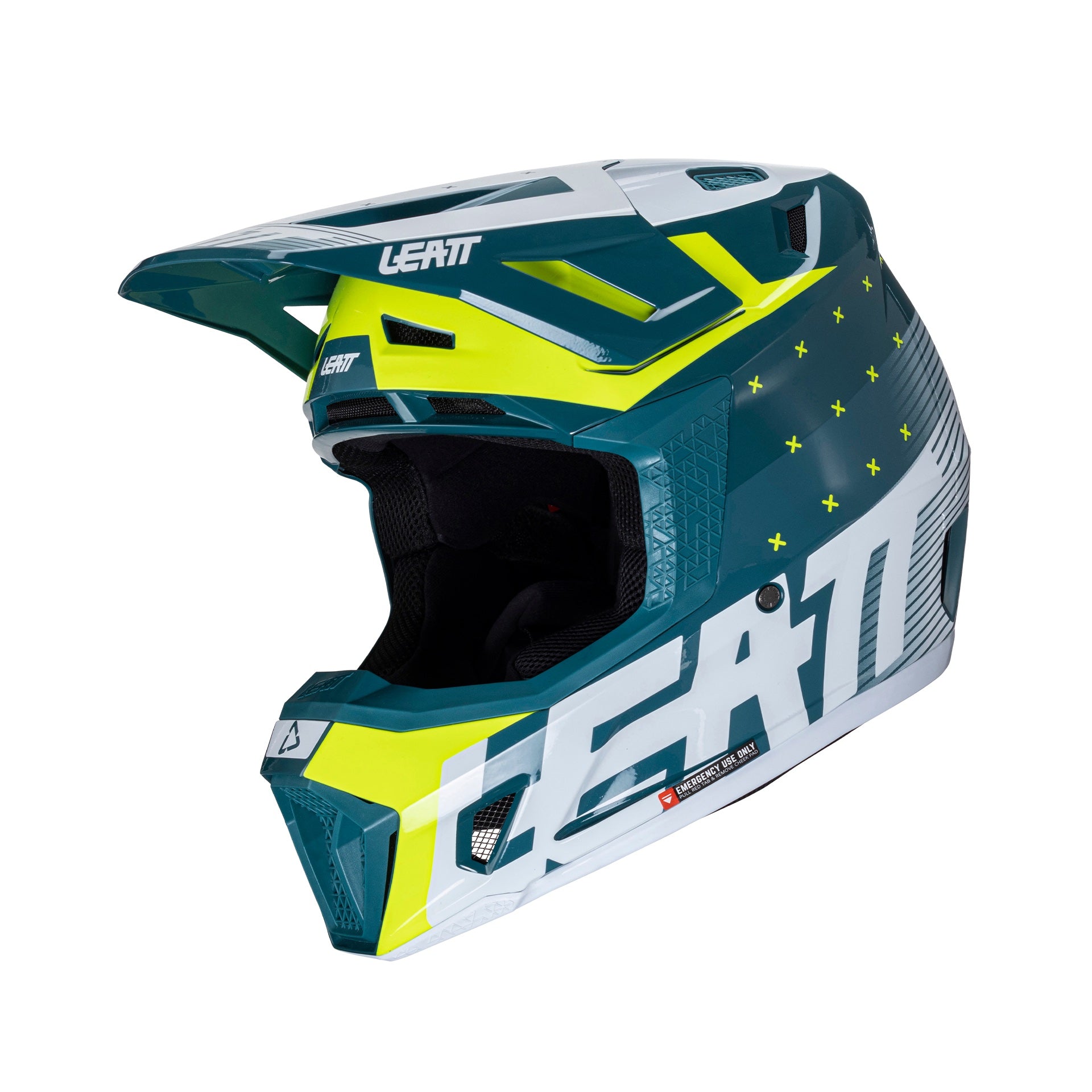 Casco moto 7.5 con Tecnologia 360° Turbine e maschera moto inclusa