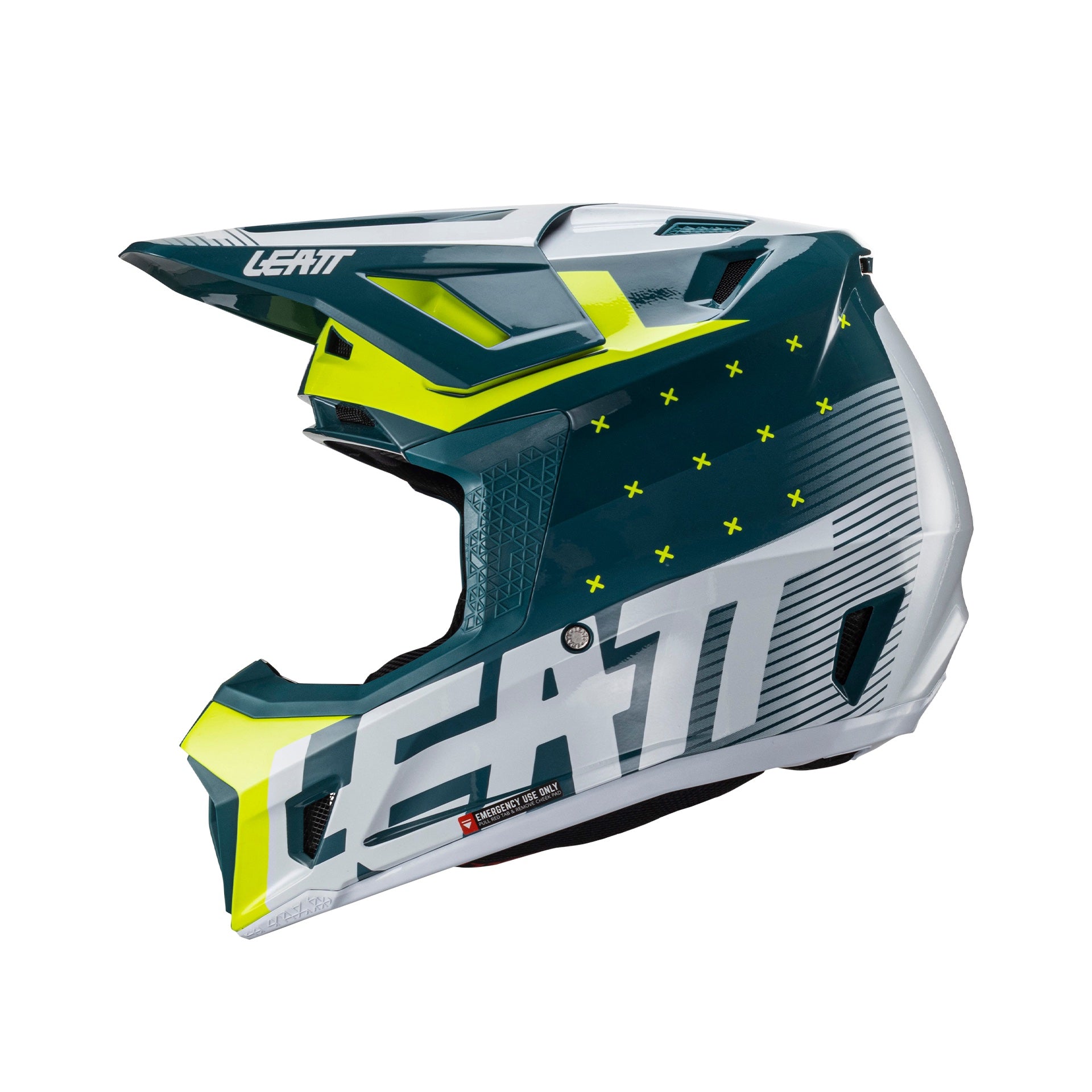 Casco moto 7.5 con Tecnologia 360° Turbine e maschera moto inclusa