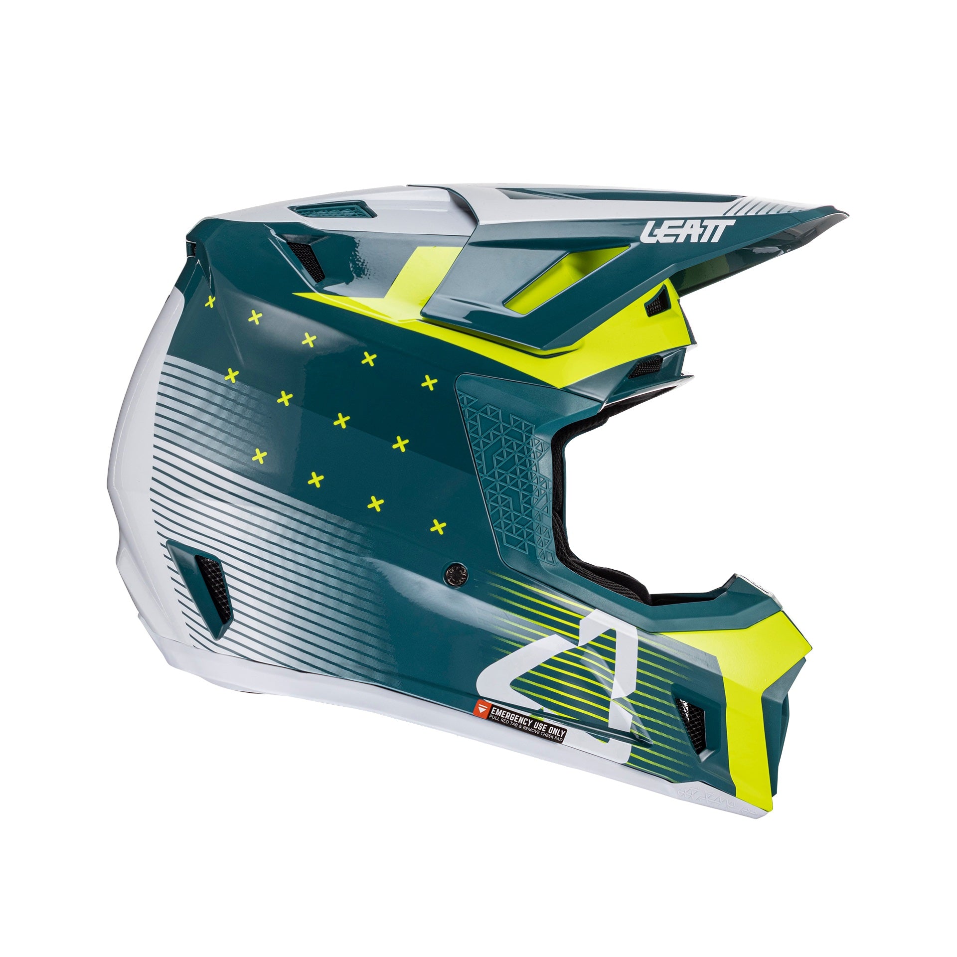 Casco moto 7.5 con Tecnologia 360° Turbine e maschera moto inclusa
