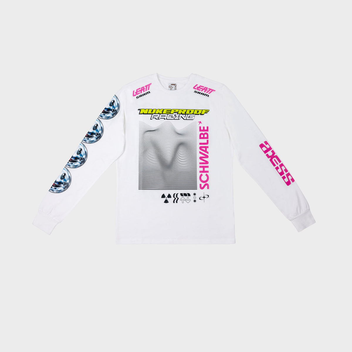 Maglia a maniche lunghe NAR Team Busy - Bianca