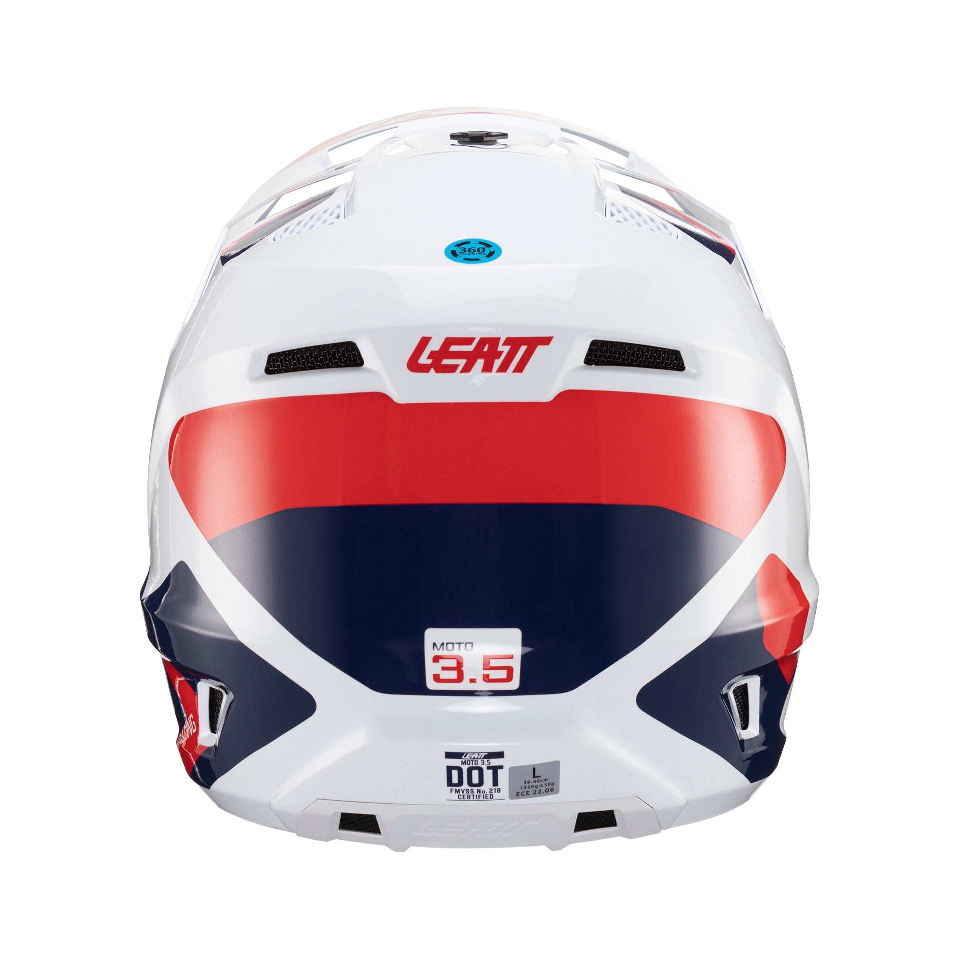 Casco moto 3.5 con Tecnologia 360° Turbine e maschera moto inclusa
