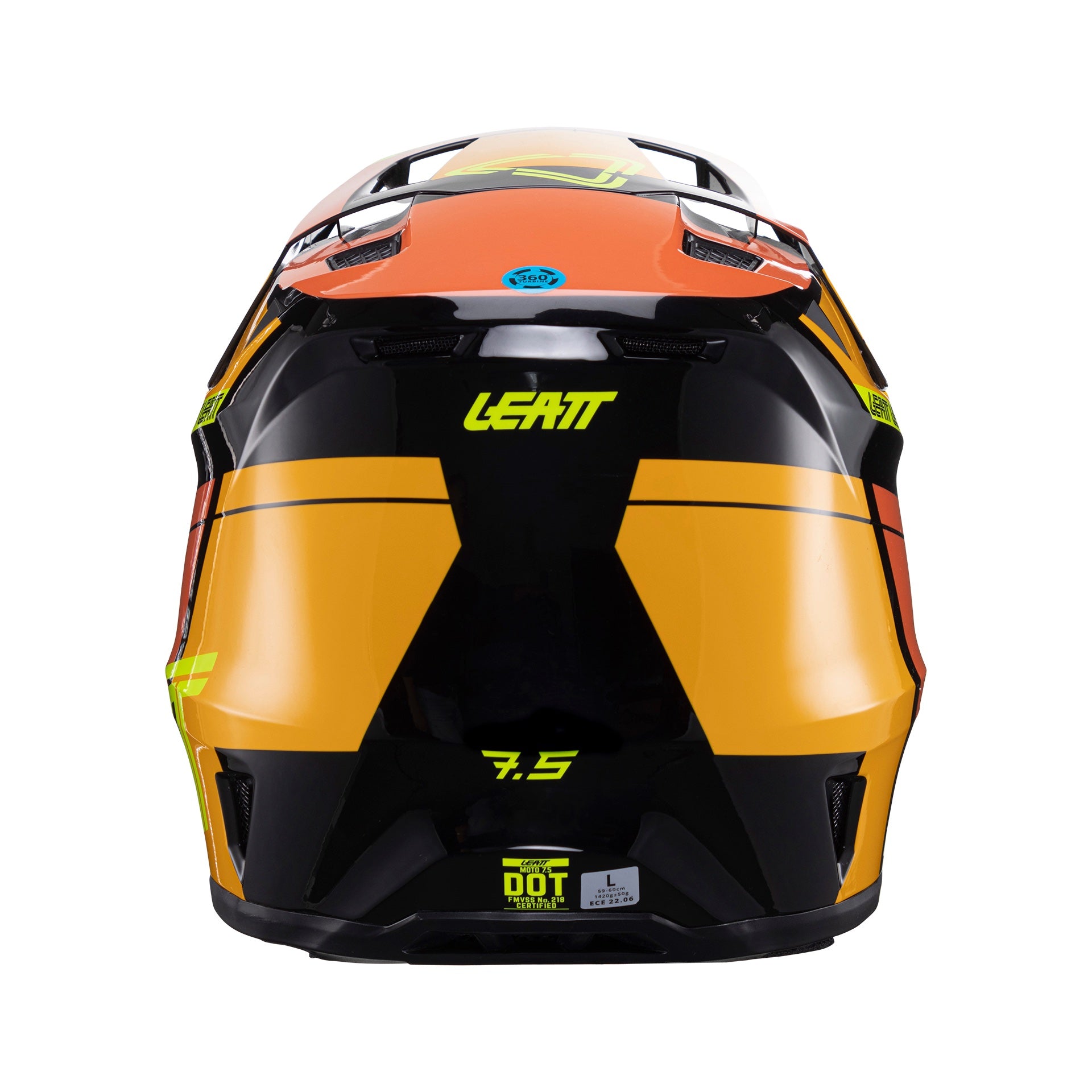 Casco moto 7.5 con Tecnologia 360° Turbine e maschera moto inclusa
