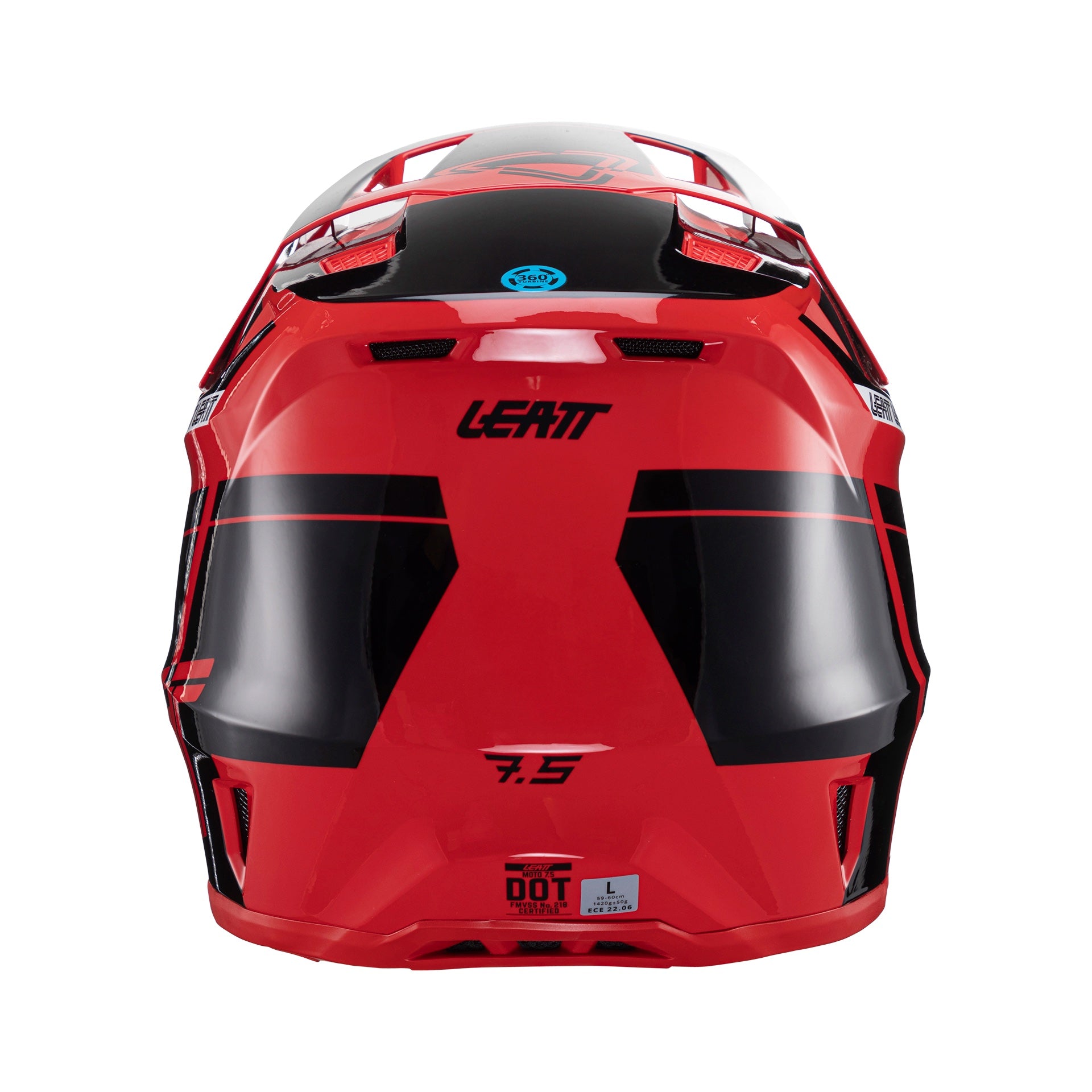 Casco moto 7.5 con Tecnologia 360° Turbine e maschera moto inclusa