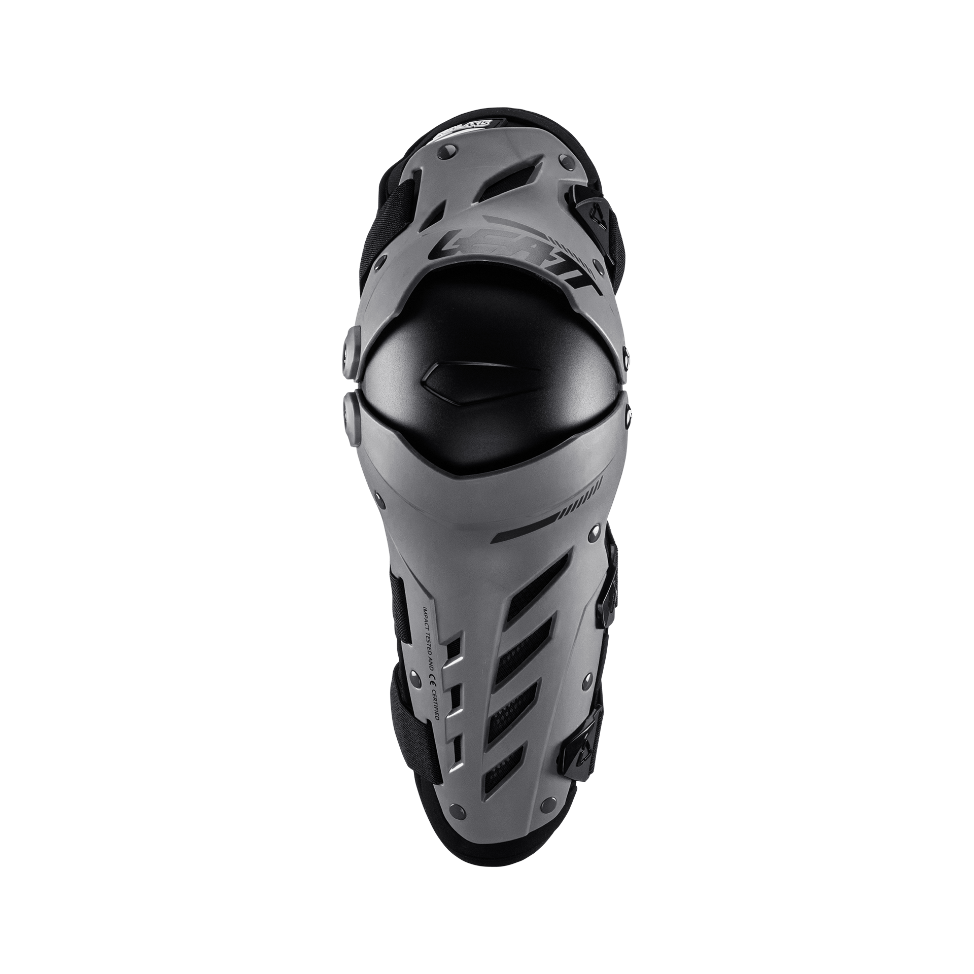 Ginocchiera e parastinchi Dual Axis flessibile con rivestimento rigido e schiuma anti impatto