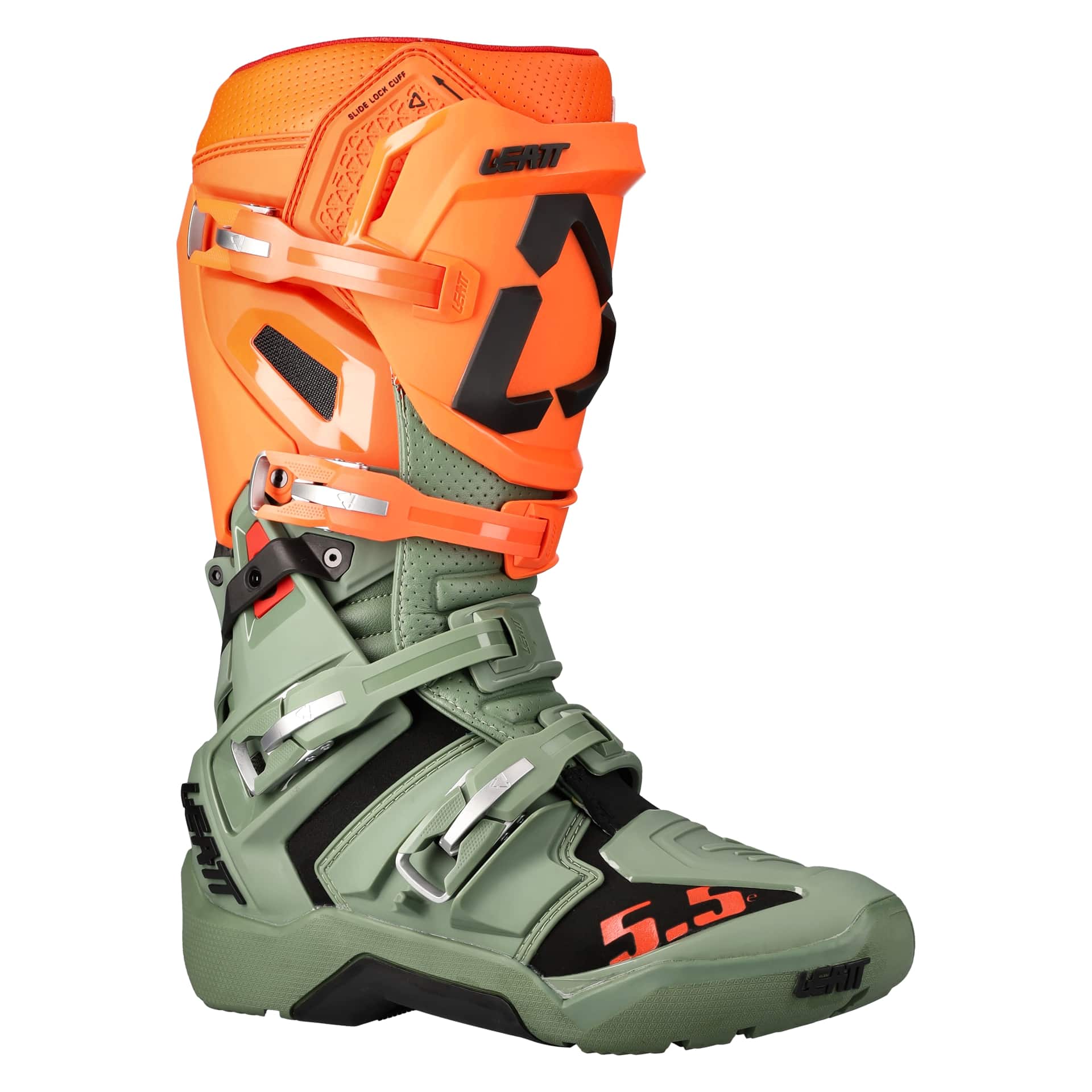 Stivali Moto 5.5 FlexLock Enduro confortevoli e ultraprotettivi per caviglie e stinchi