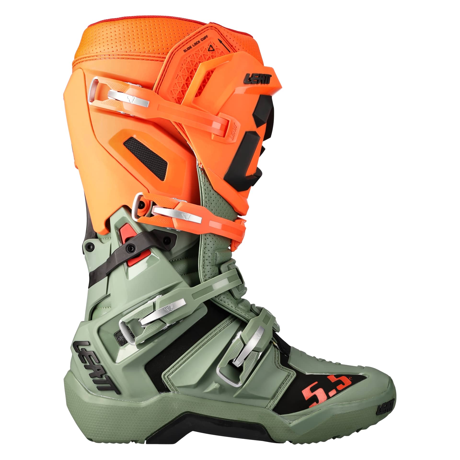 Stivali Moto 5.5 FlexLock Enduro confortevoli e ultraprotettivi per caviglie e stinchi