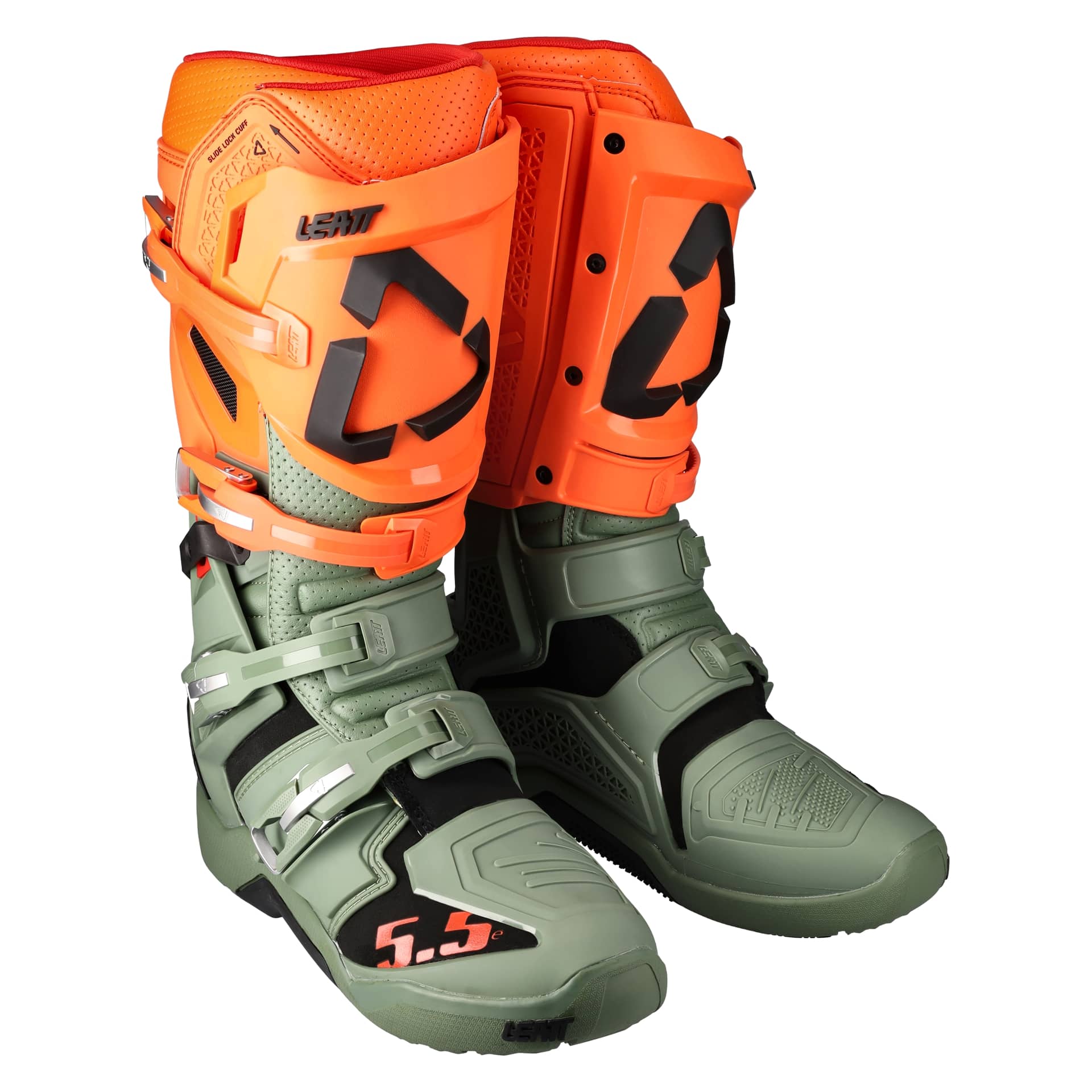 Stivali Moto 5.5 FlexLock Enduro confortevoli e ultraprotettivi per caviglie e stinchi