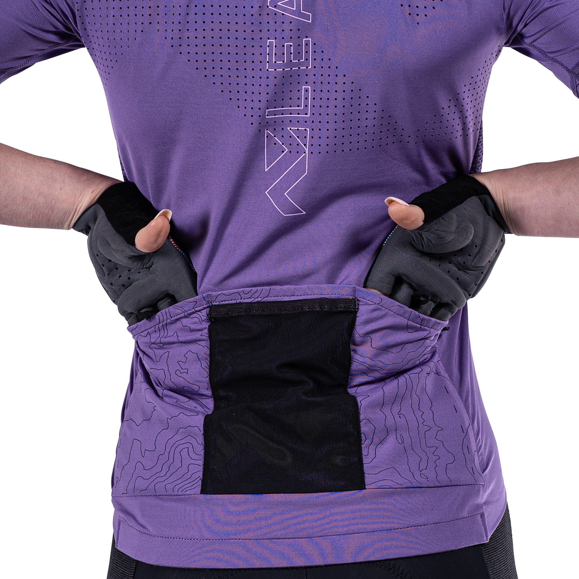 Maglia MTB Endurance 5.0 ergonomica in tessuto Ice-Yarn da donna