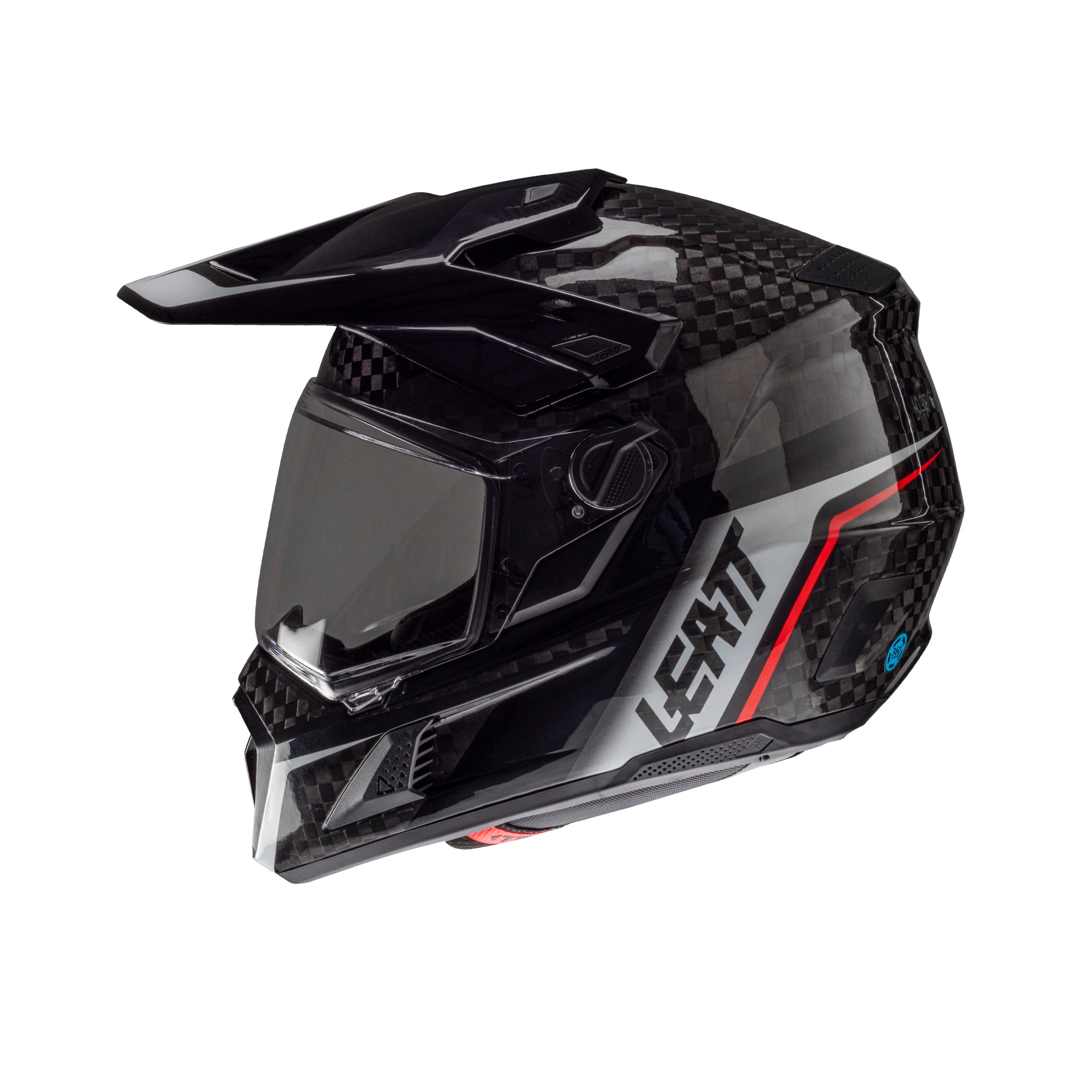 Casco moto Adventure 9.5 Carbon con maschera inclusa