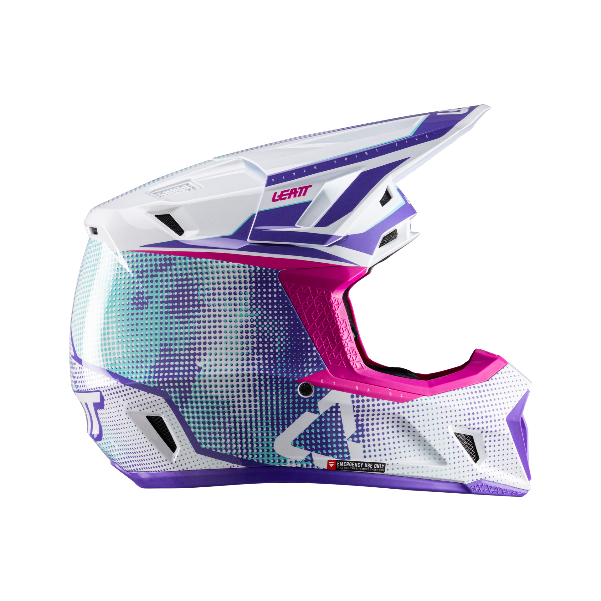 Kit casco Moto 7.5 con maschera 4.5