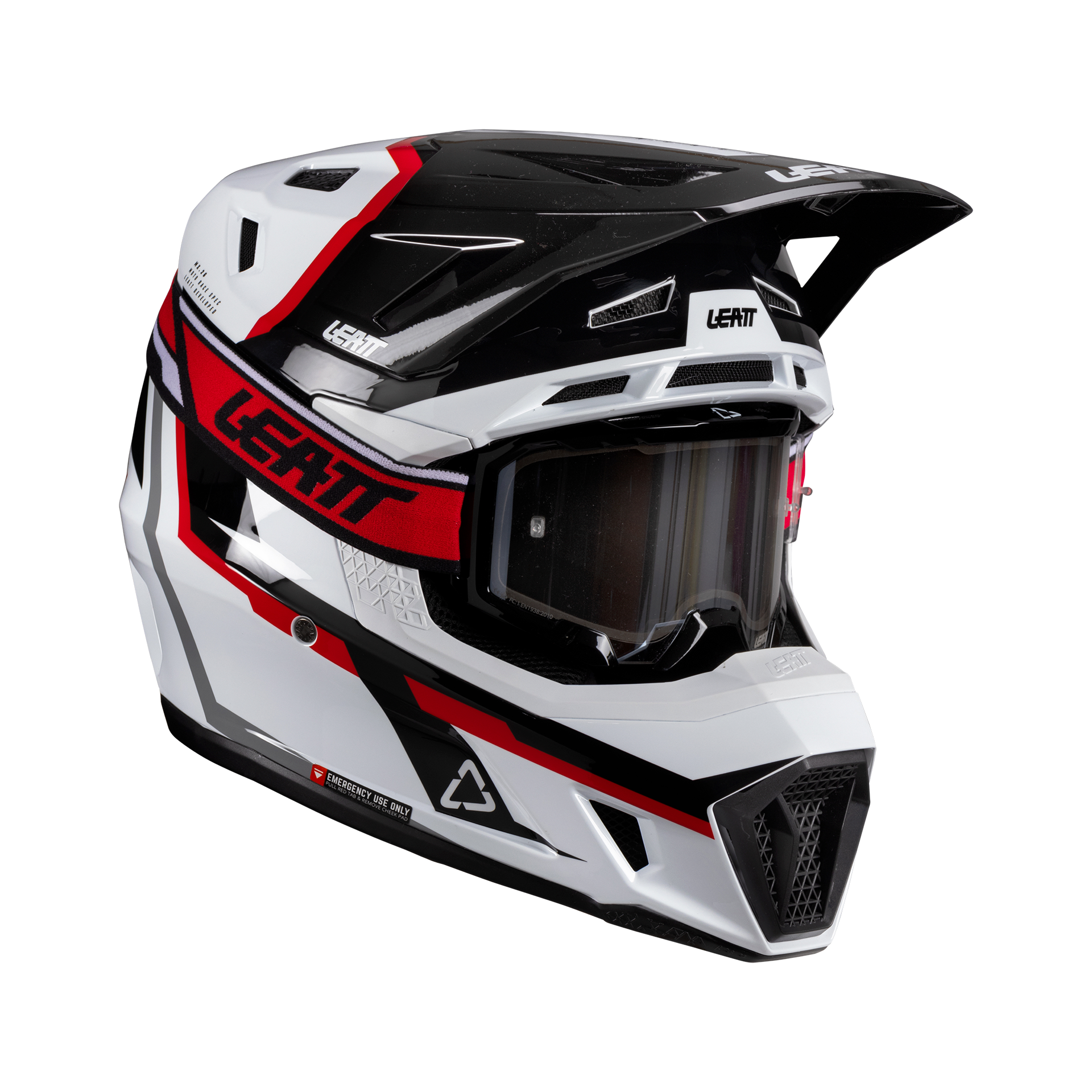 Kit casco Moto 7.5 con maschera 4.5