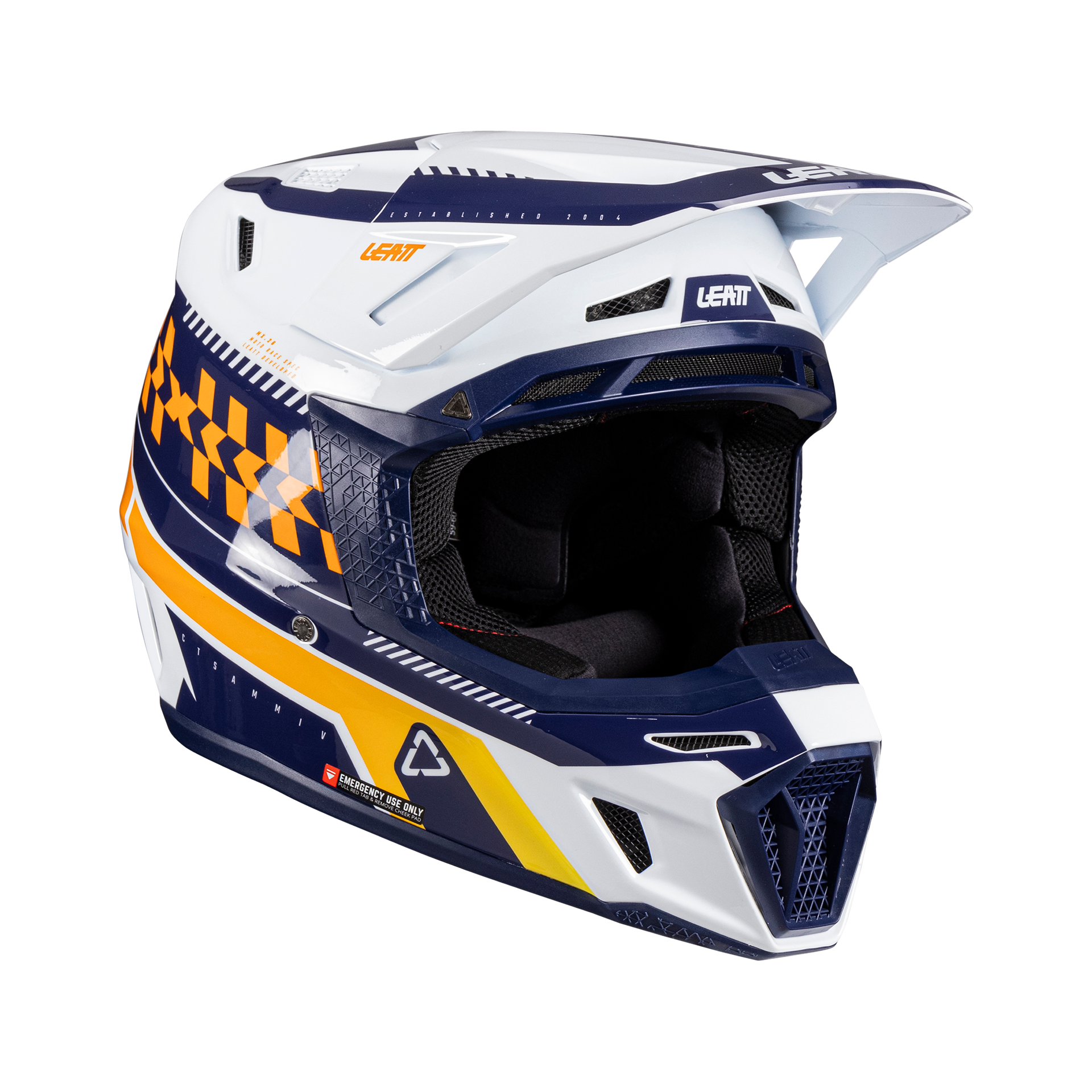 Kit casco Moto 8.5 Composite con occhiali 5.5