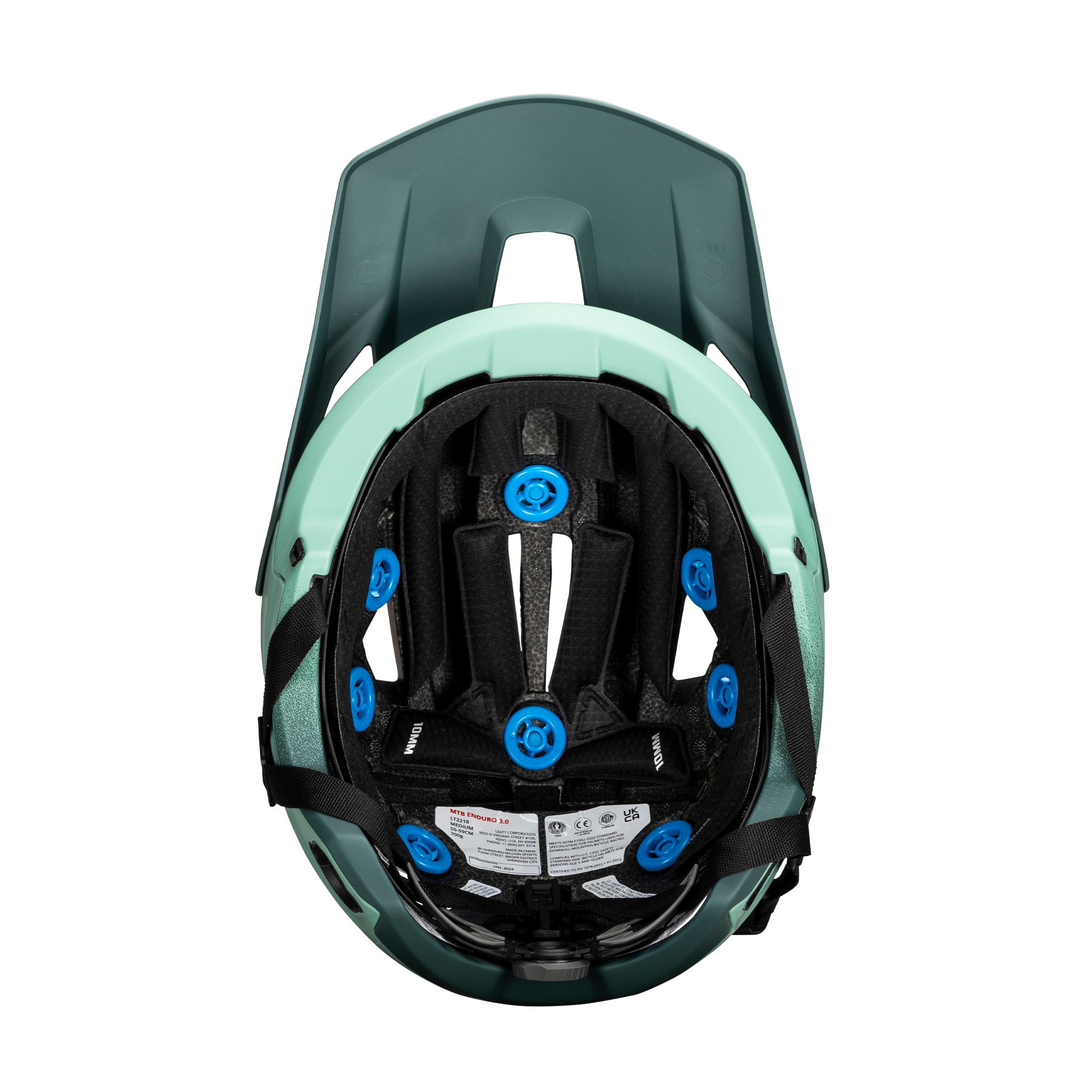 Casco MTB Enduro 3.0 versatile con mentoniera removibile