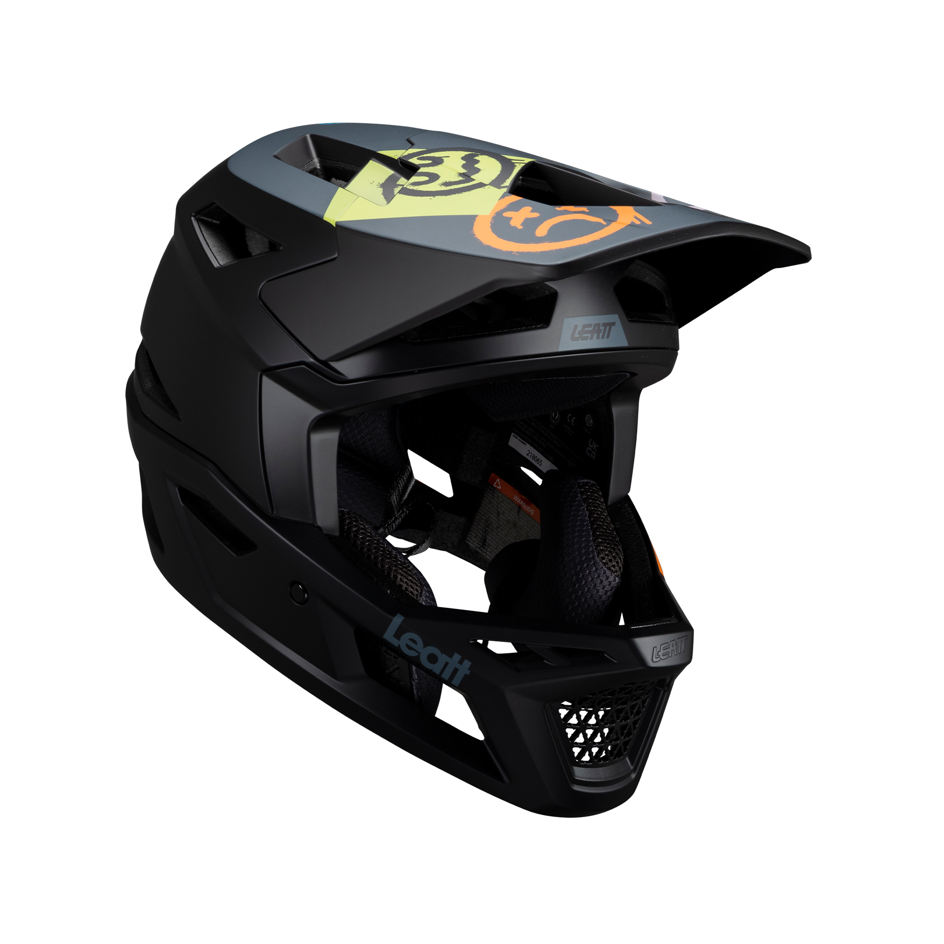 Casco MTB Gravity 6.0 con calotta in carbonio e certificato DH
