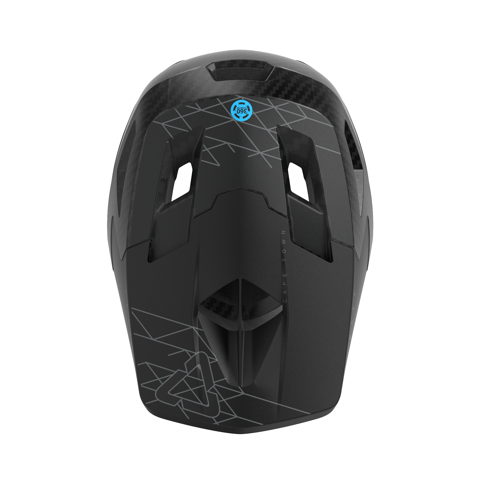 Casco MTB Gravity 6.0 con calotta in carbonio e certificato DH
