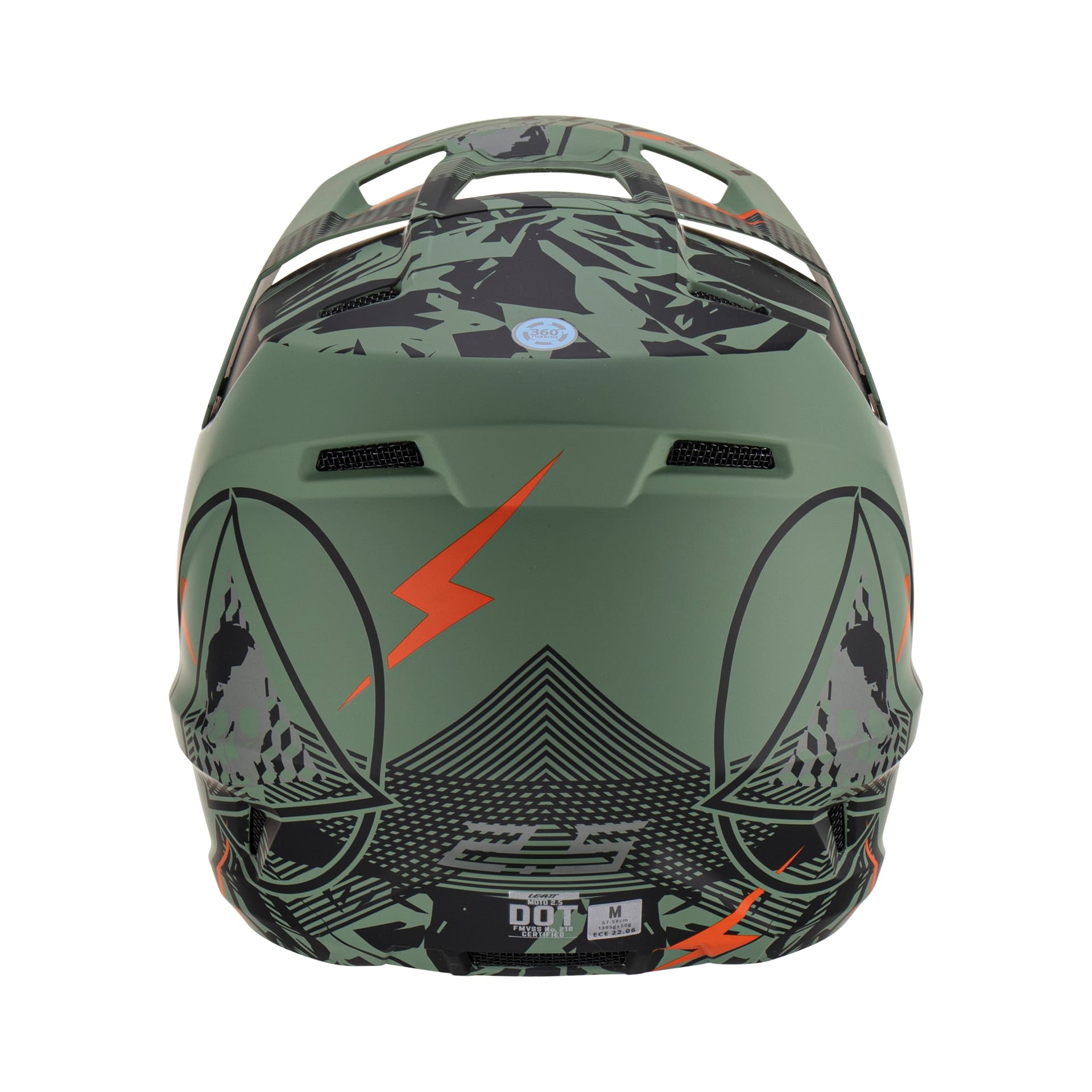 Casco moto 2.5 con teconologia protettiva 360° Turbine