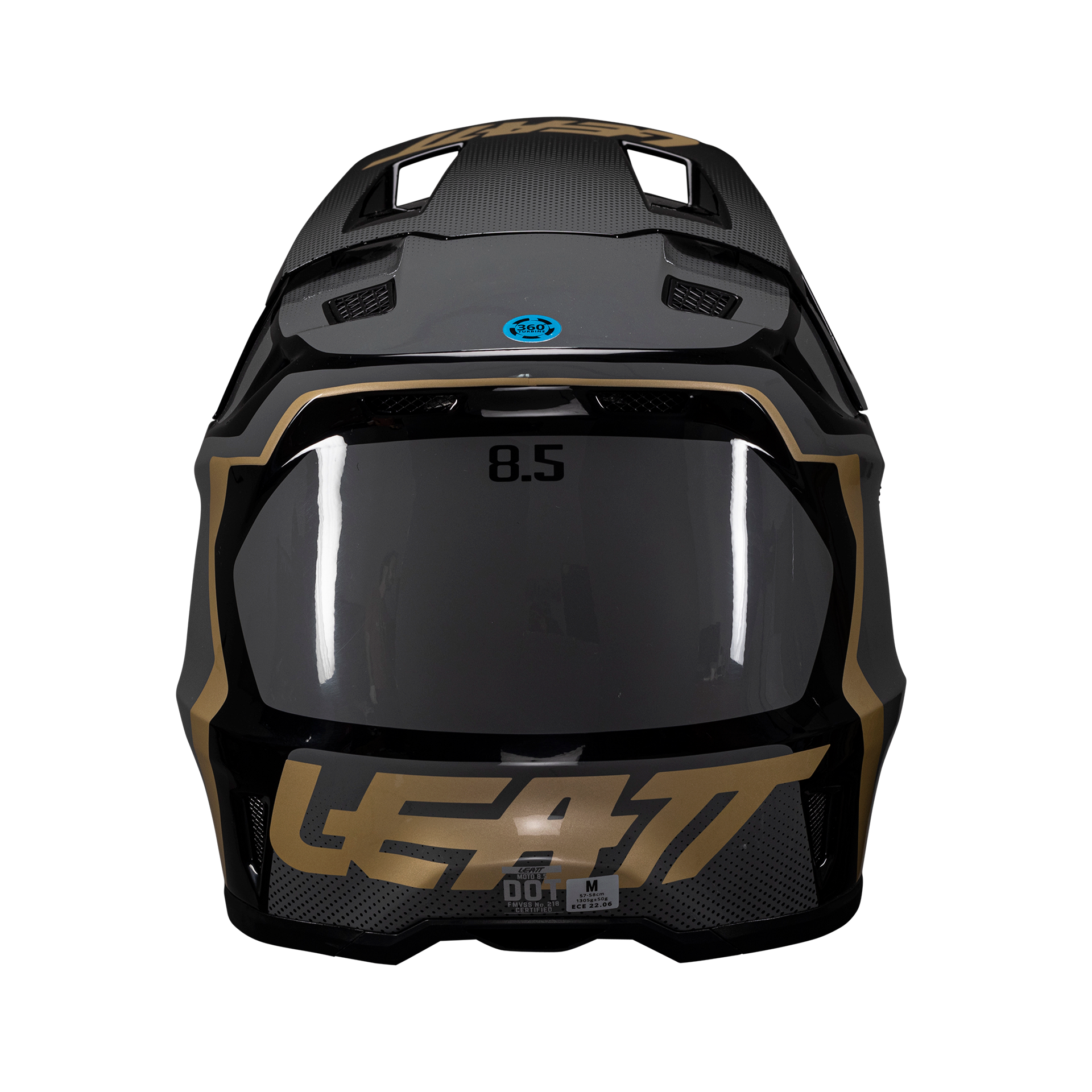 Kit casco Moto 8.5 Composite con maschera 5.5