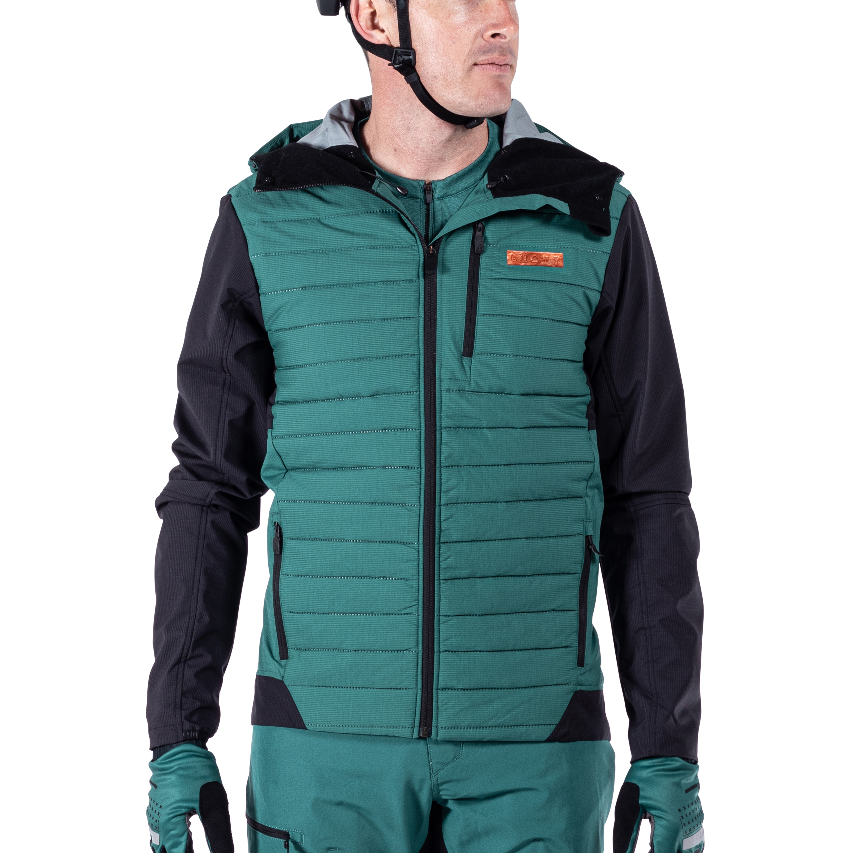 Giacca MTB Trail 3.0 antivento con cappuccio regolabile