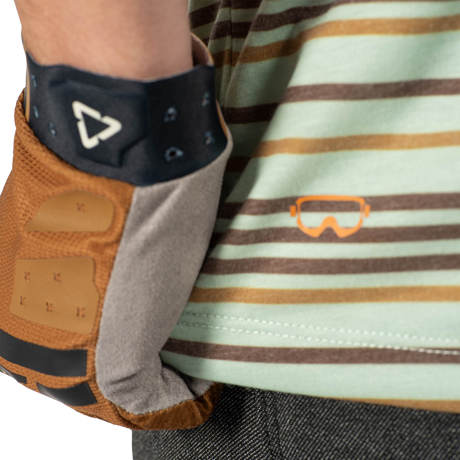 Maglia MTB Gravity 1.0 elasticizzata e in tessuto Tencel