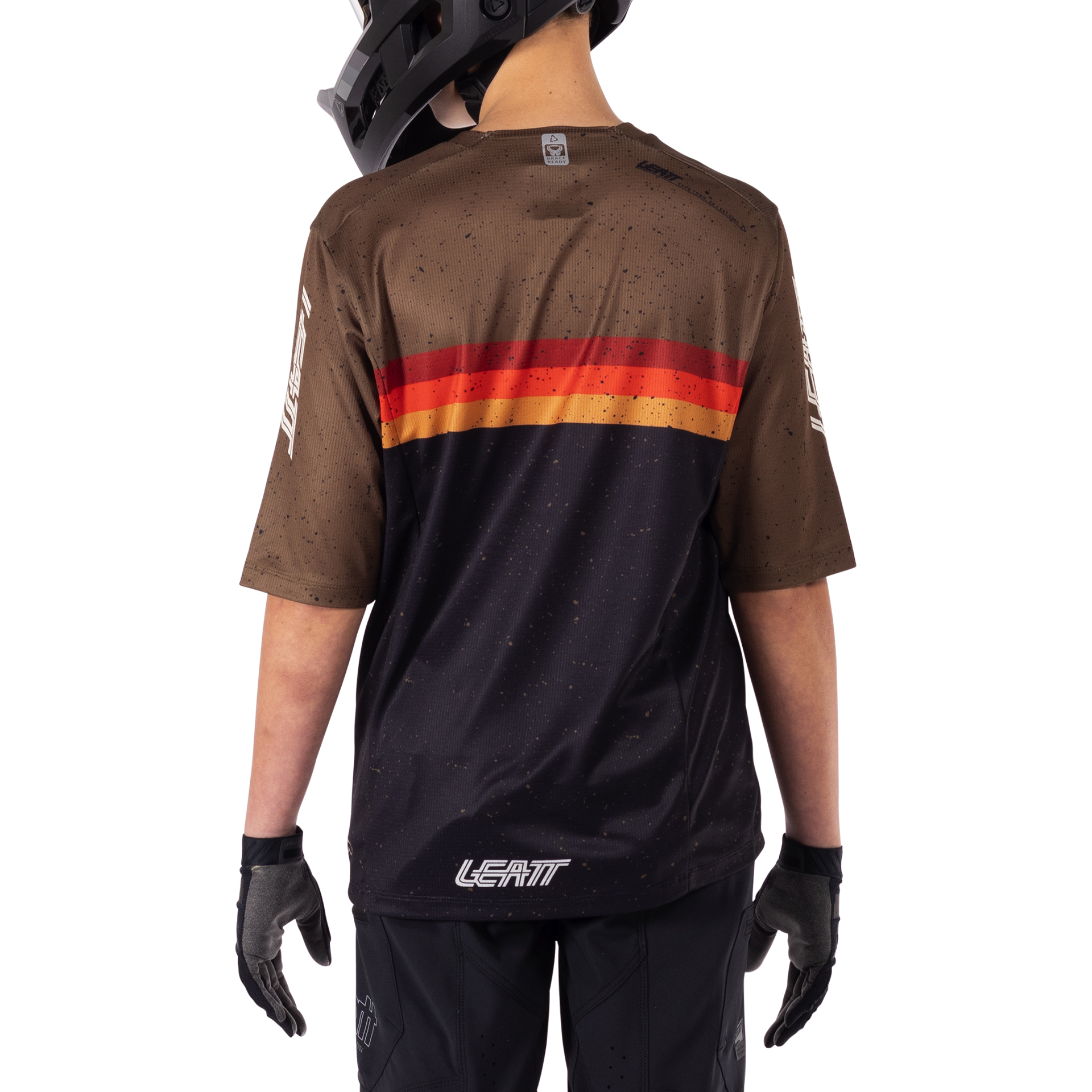 Maglia MTB Enduro 3.0 elastica con maniche a tre quarti per bambino