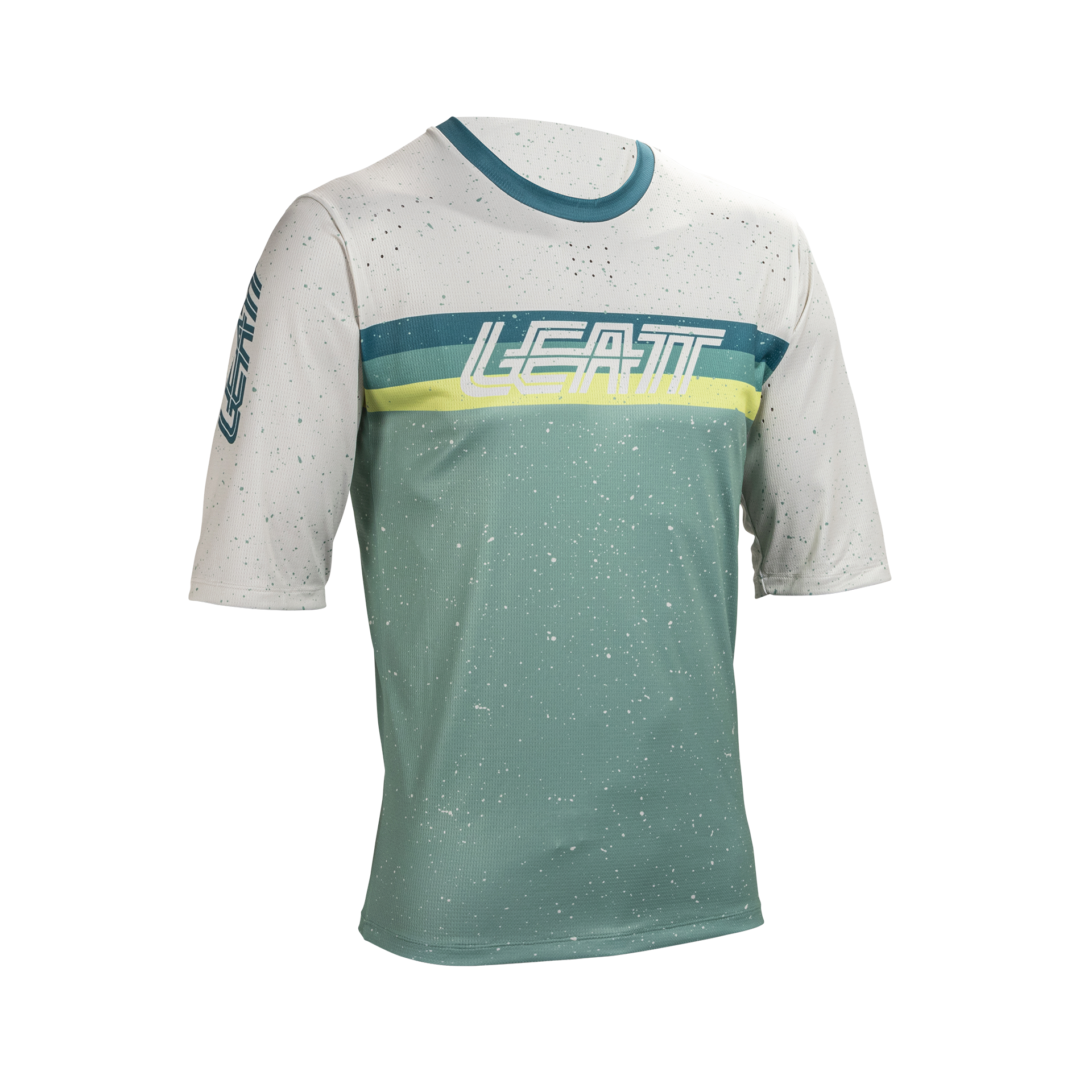 Maglia MTB Enduro 3.0 elastica con maniche a tre quarti per bambino