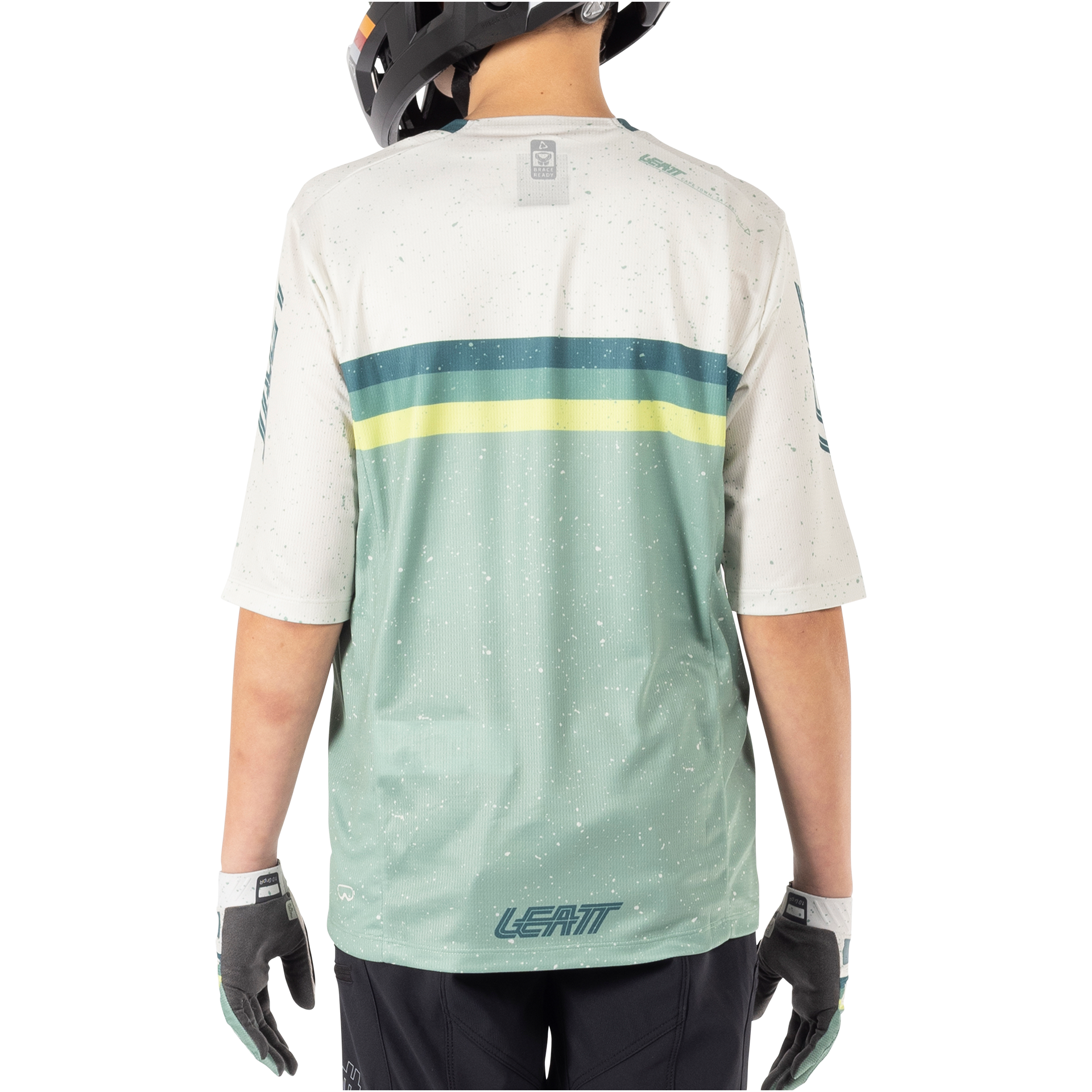 Maglia MTB Enduro 3.0 elastica con maniche a tre quarti per bambino