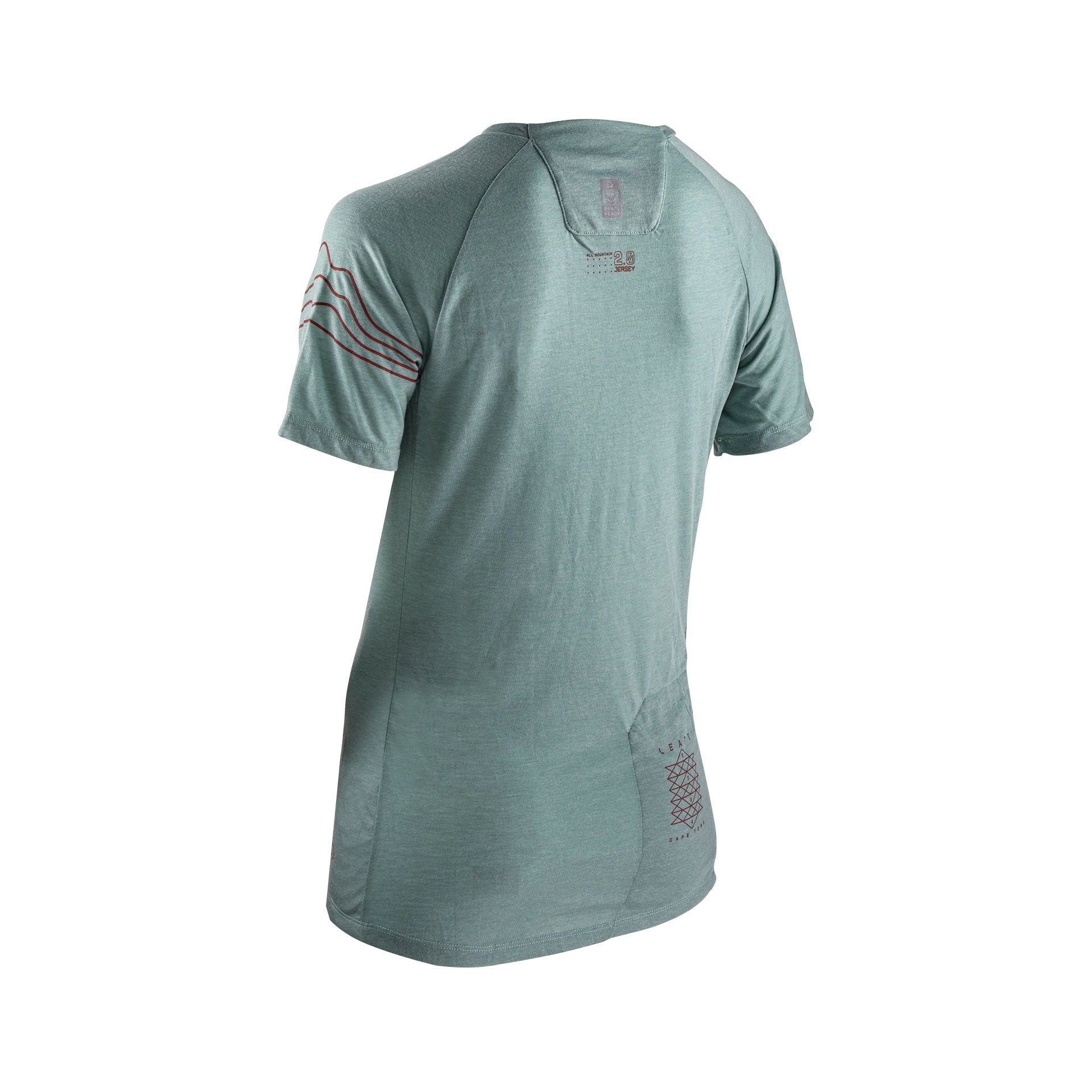 Maglia MTB All-Mountain 2.0 a manica corta leggera e traspirante da donna