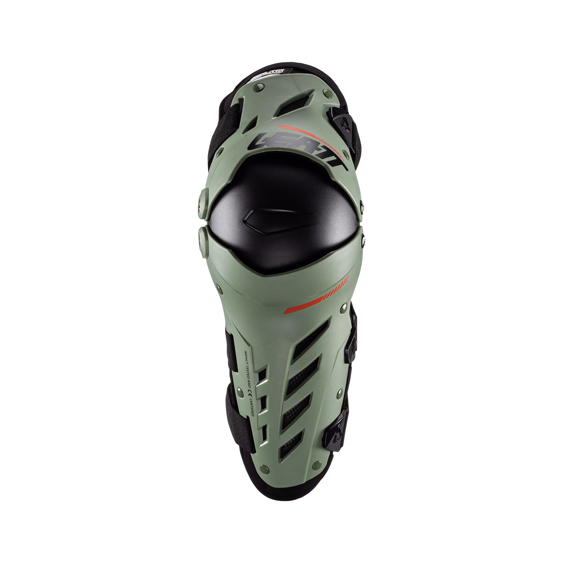 Ginocchiera e parastinchi Dual Axis flessibile con rivestimento rigido e schiuma anti impatto