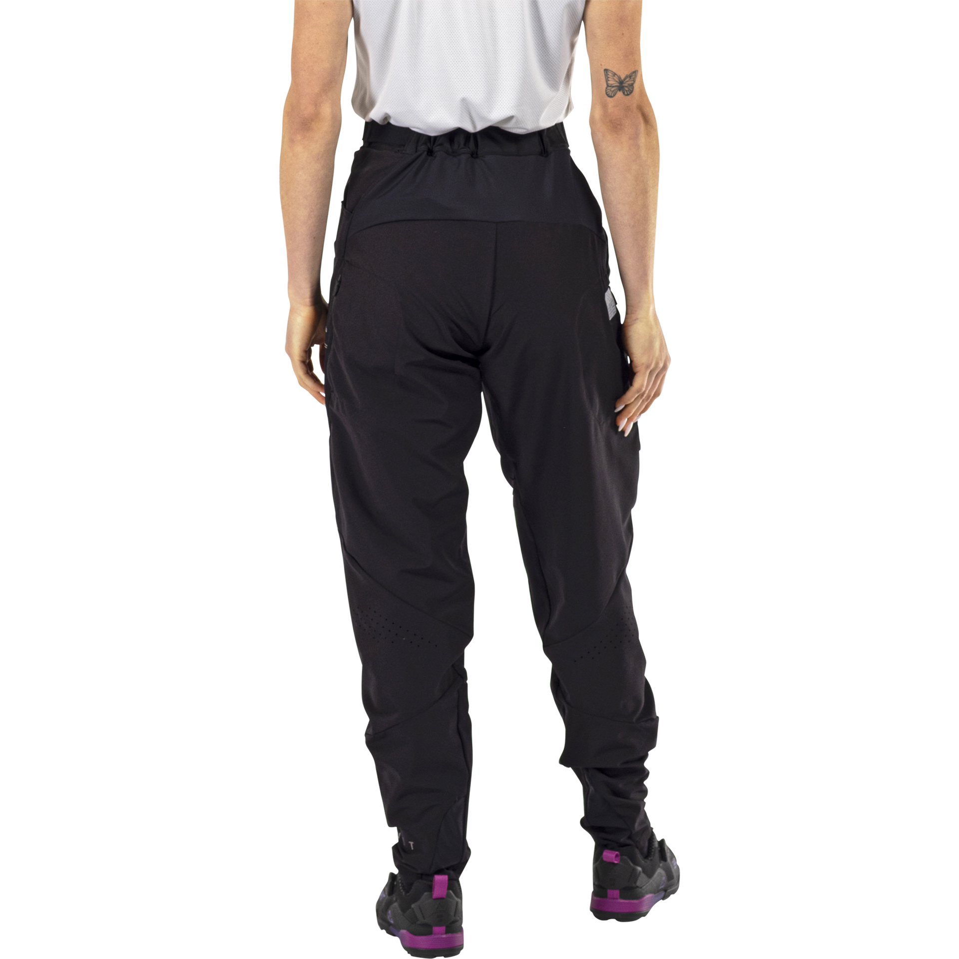 Pantaloni MTB lunghi Trail 2.0 elasticizzati e ultraleggeri da donna