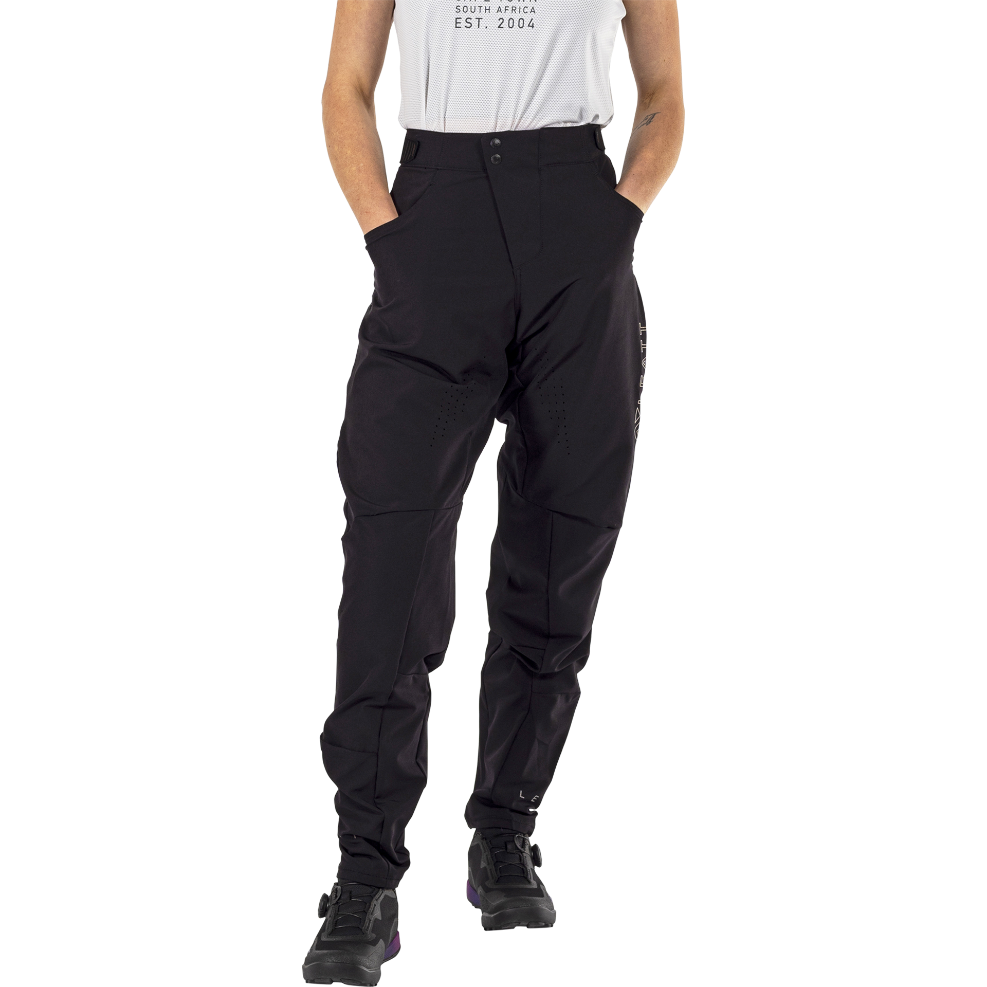 Pantaloni MTB lunghi Trail 2.0 elasticizzati e ultraleggeri da donna