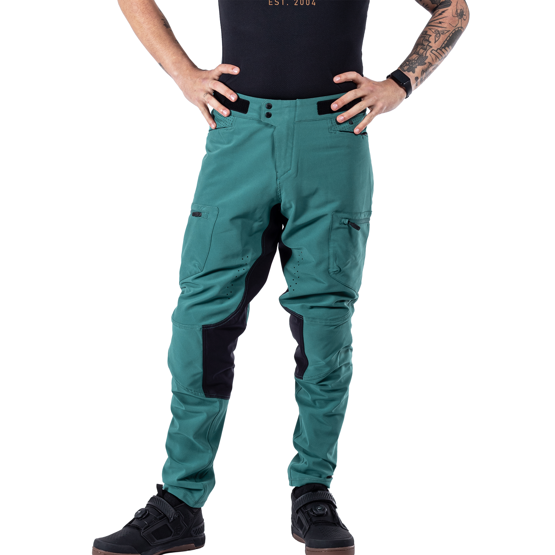 Pantaloni MTB lunghi Enduro 3.0 ultracomodi con tasche e resistenti all'acqua