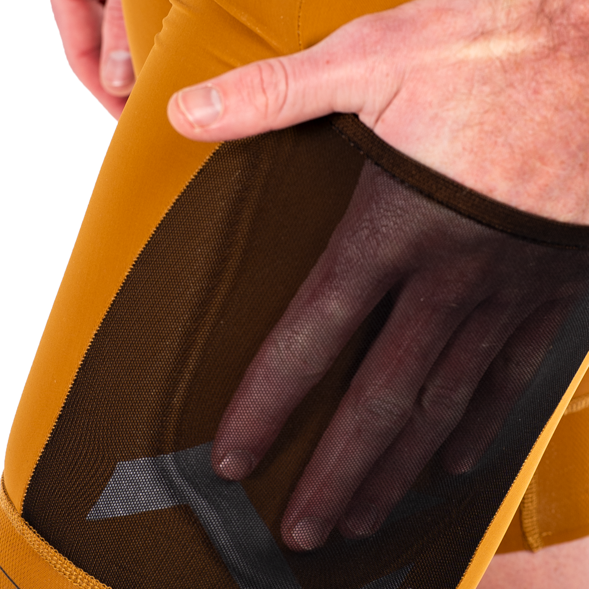 Pantaloncini MTB corti Endurance 5.0 ventilati con dettagli riflettenti
