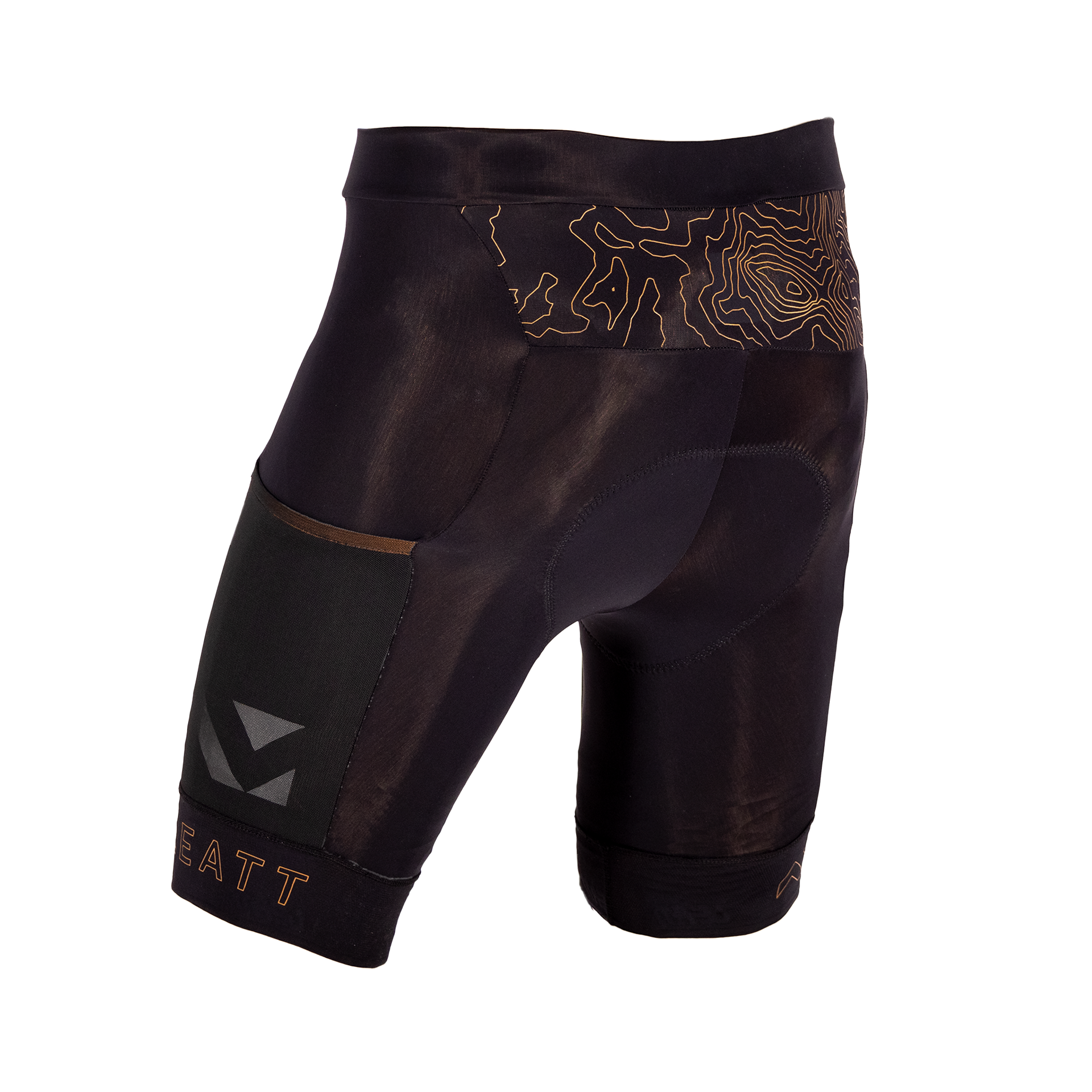 Pantaloncini MTB corti Endurance 5.0 ventilati con dettagli riflettenti
