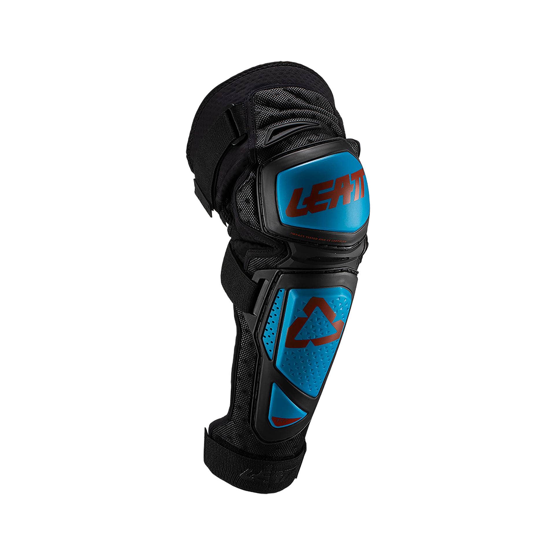 Ginocchiere parastinchi Ext con rivestimento rigido e regolabile
