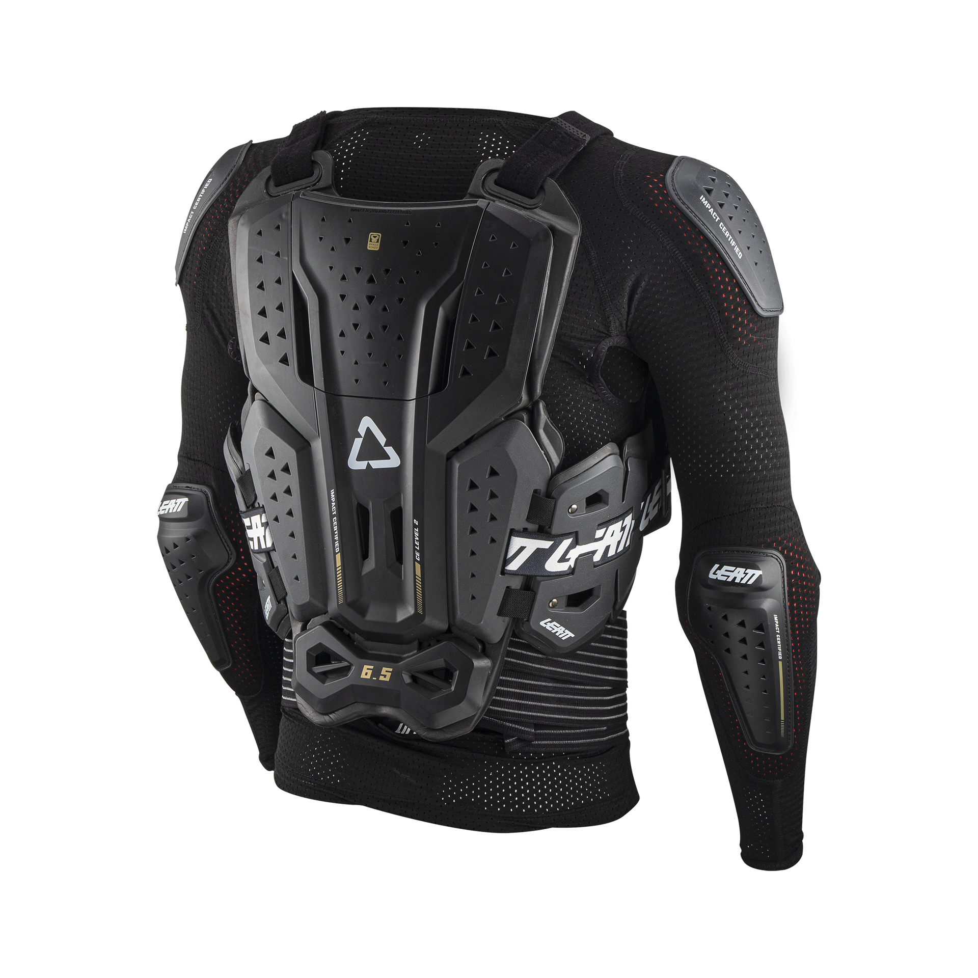 Maglia protettiva di livello 2 a maniche lunghe 6.5 con schiuma anti impatto