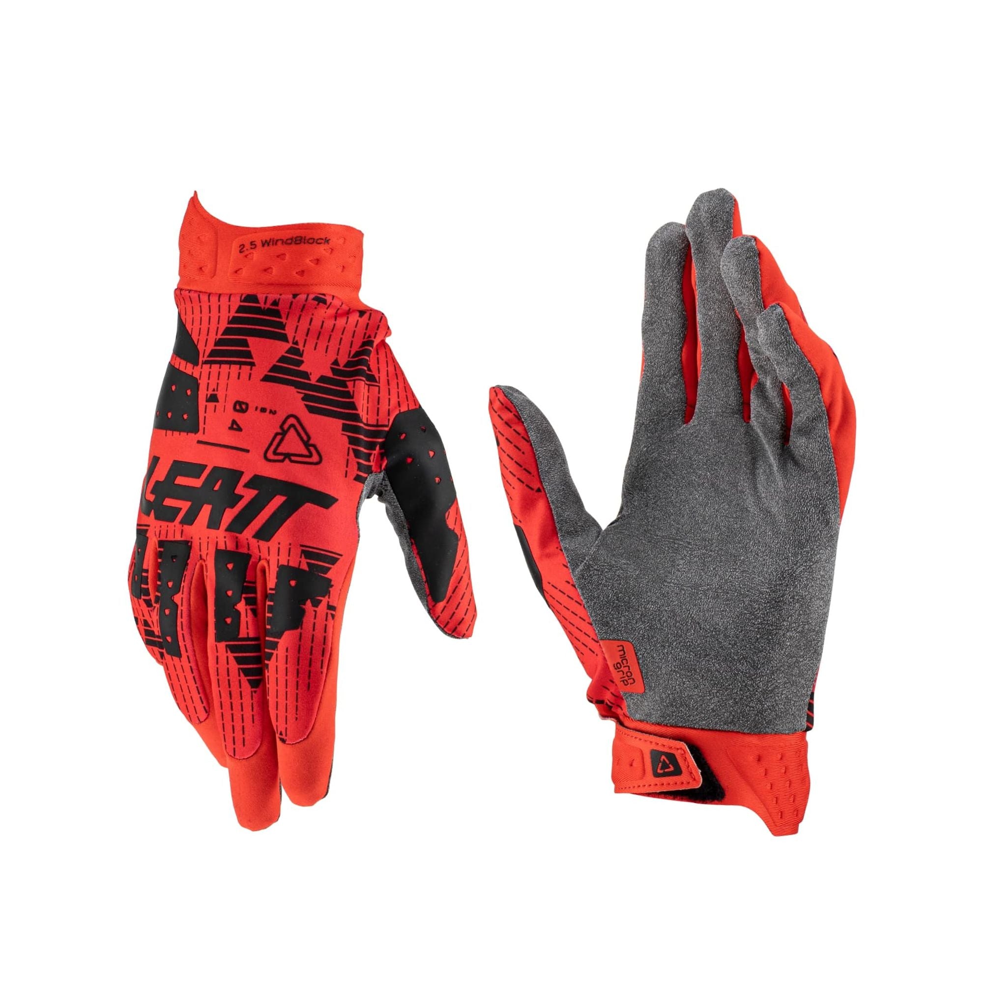 Guanti Motocross antivento 2.5 WindBlock con palmo in MicronGrip