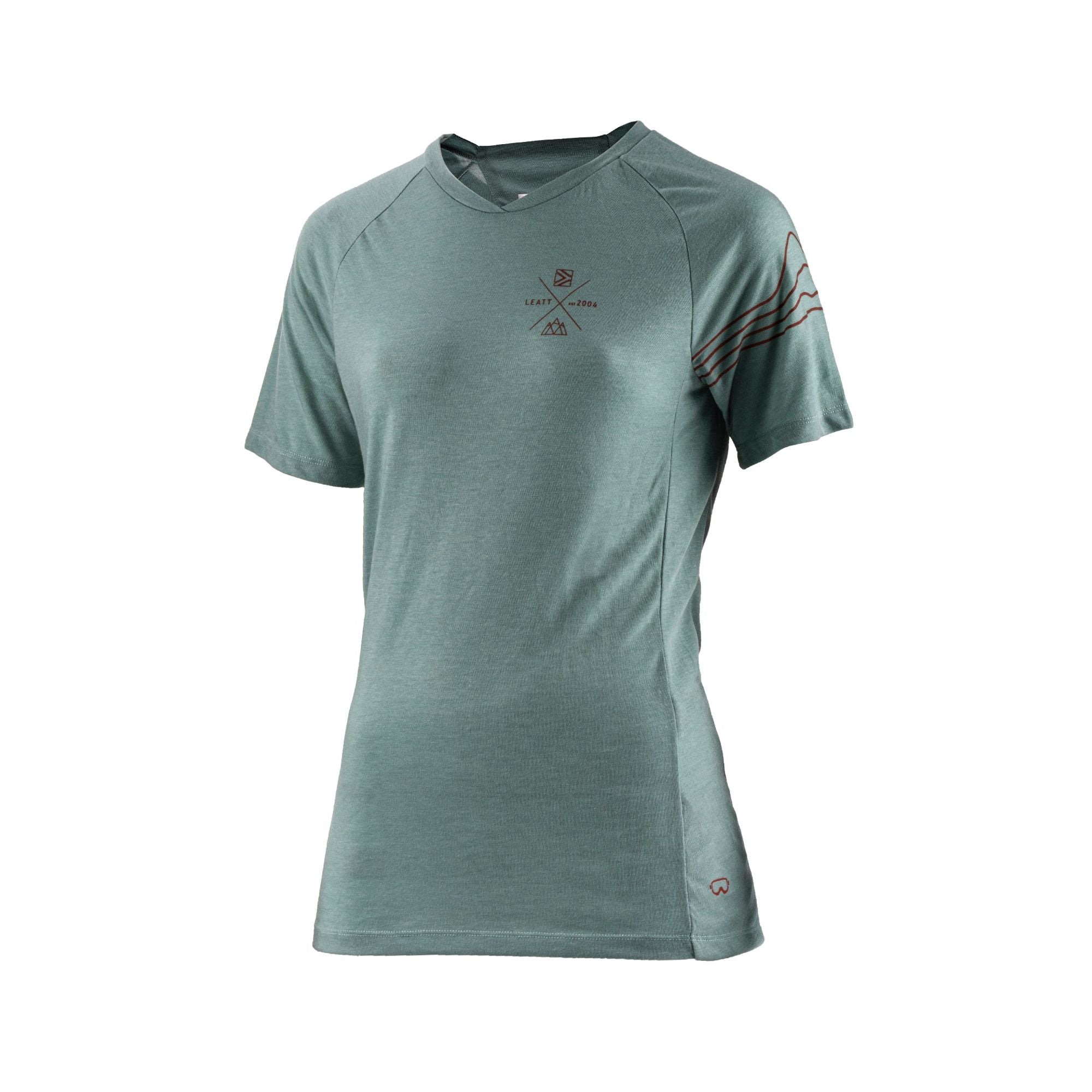 Maglia MTB All-Mountain 2.0 a manica corta leggera e traspirante da donna