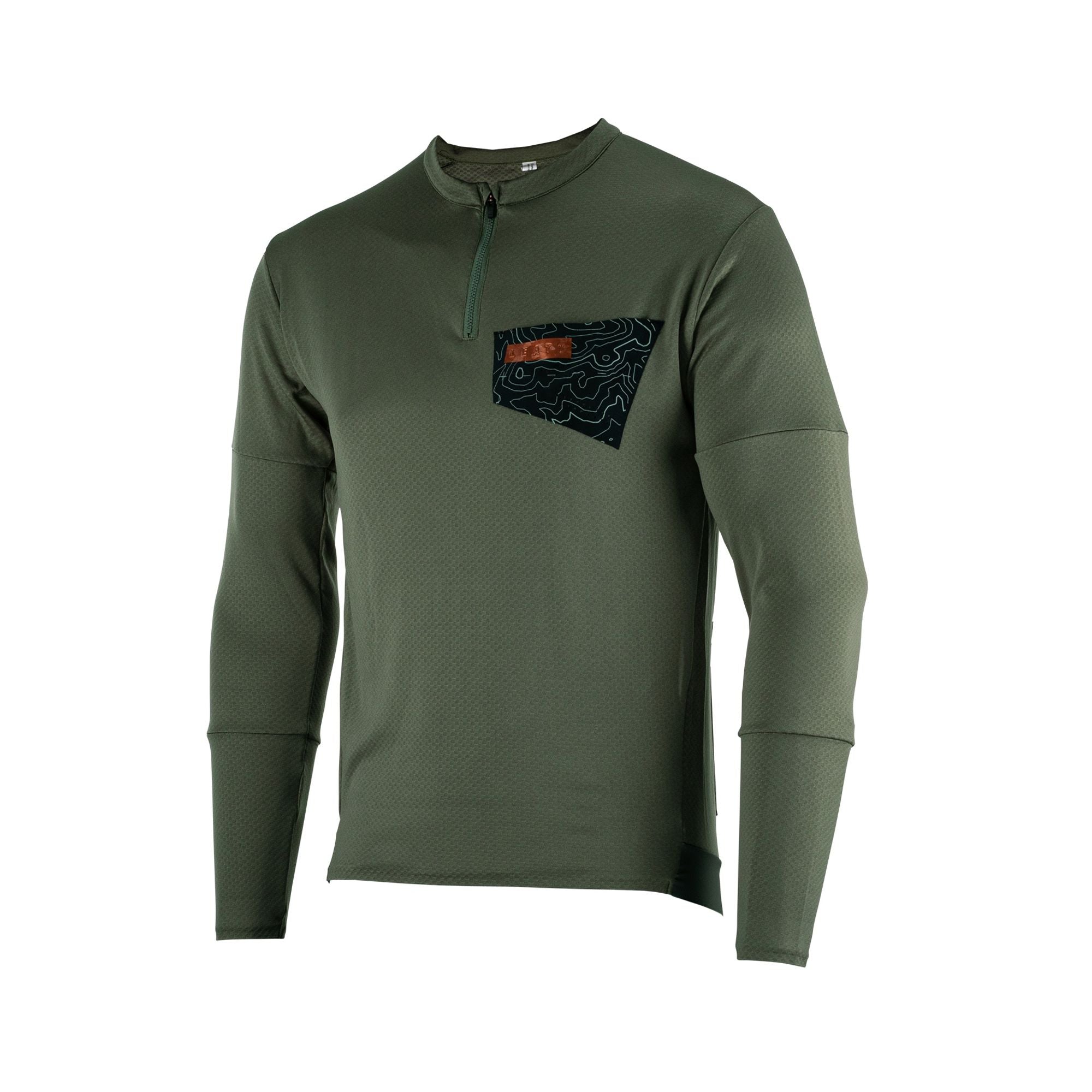 Maglia MTB Trail 4.0 a manica lunga con tasche posteriori