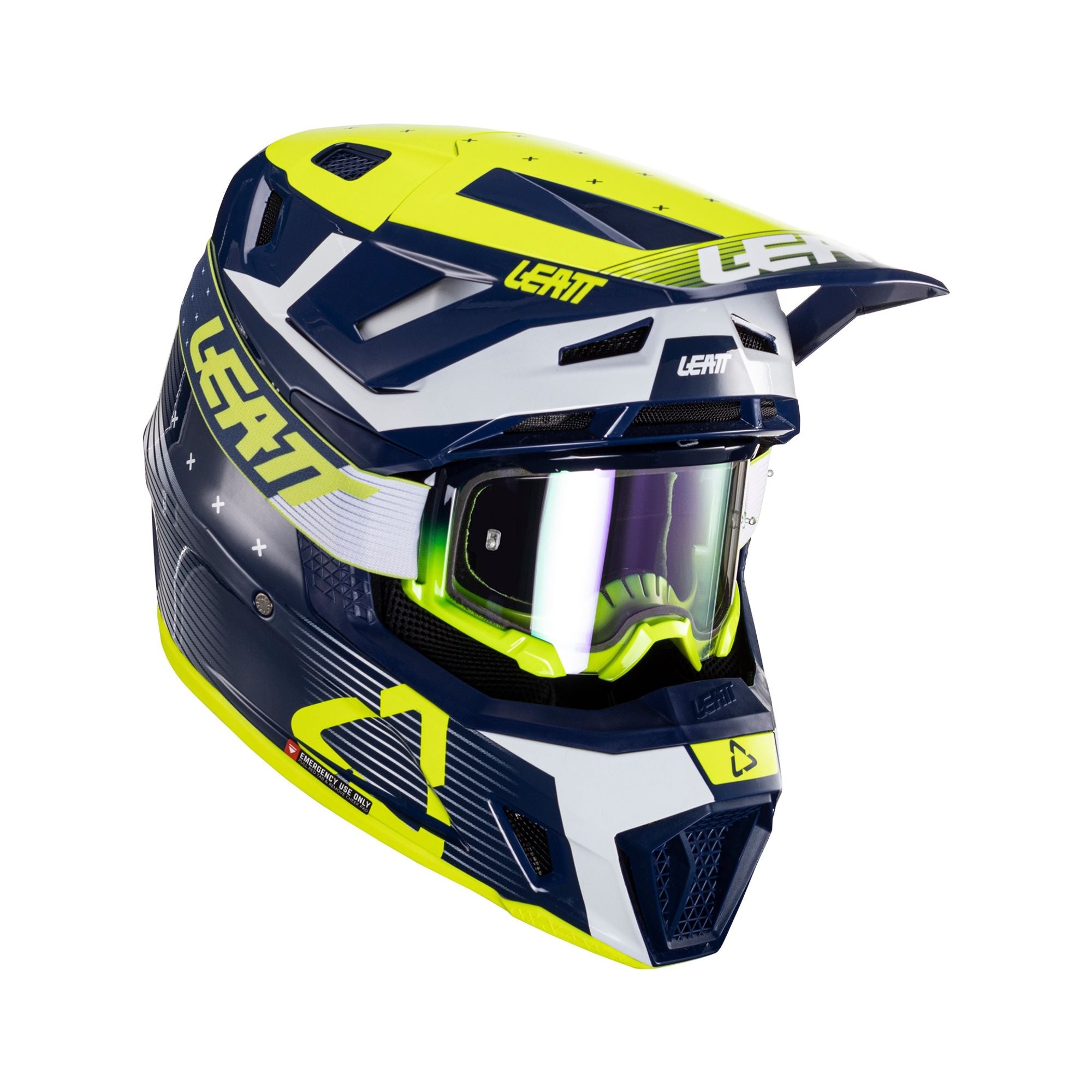 Casco moto 7.5 con Tecnologia 360° Turbine e maschera moto inclusa