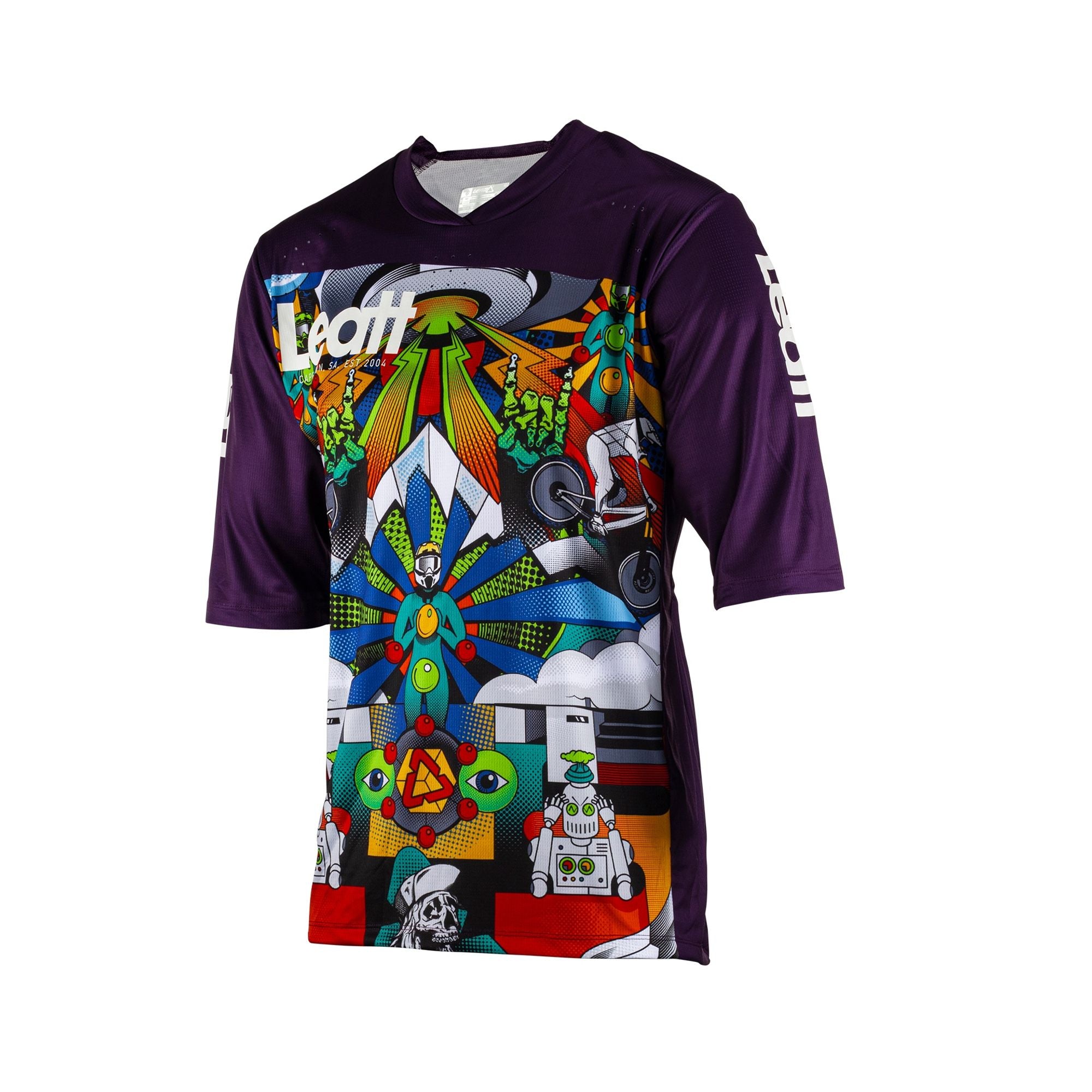 Maglia MTB Enduro 3.0 traspirante con maniche a tre quarti