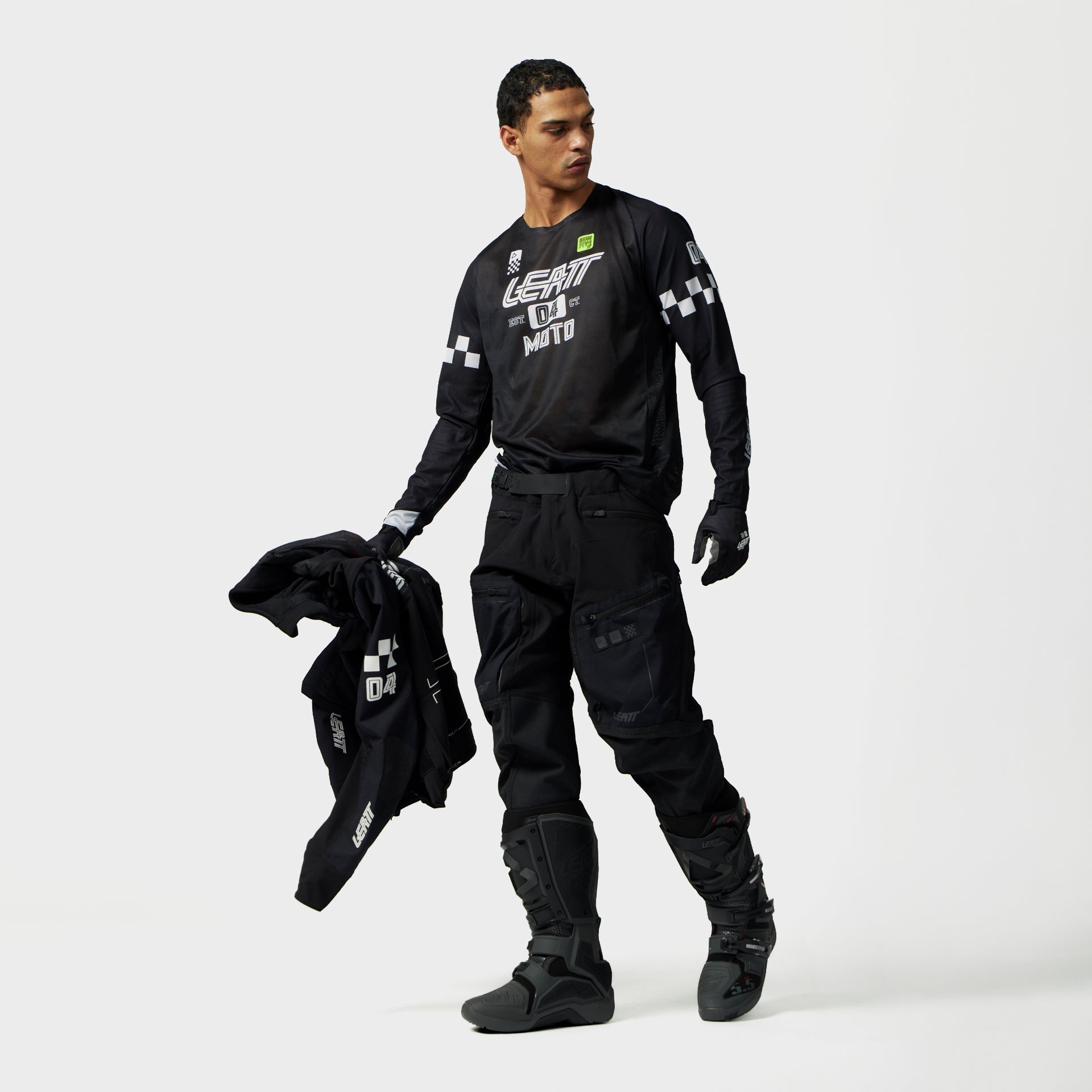 Maglia Moto 4.5 Enduro X-flow|Nero|L EU52