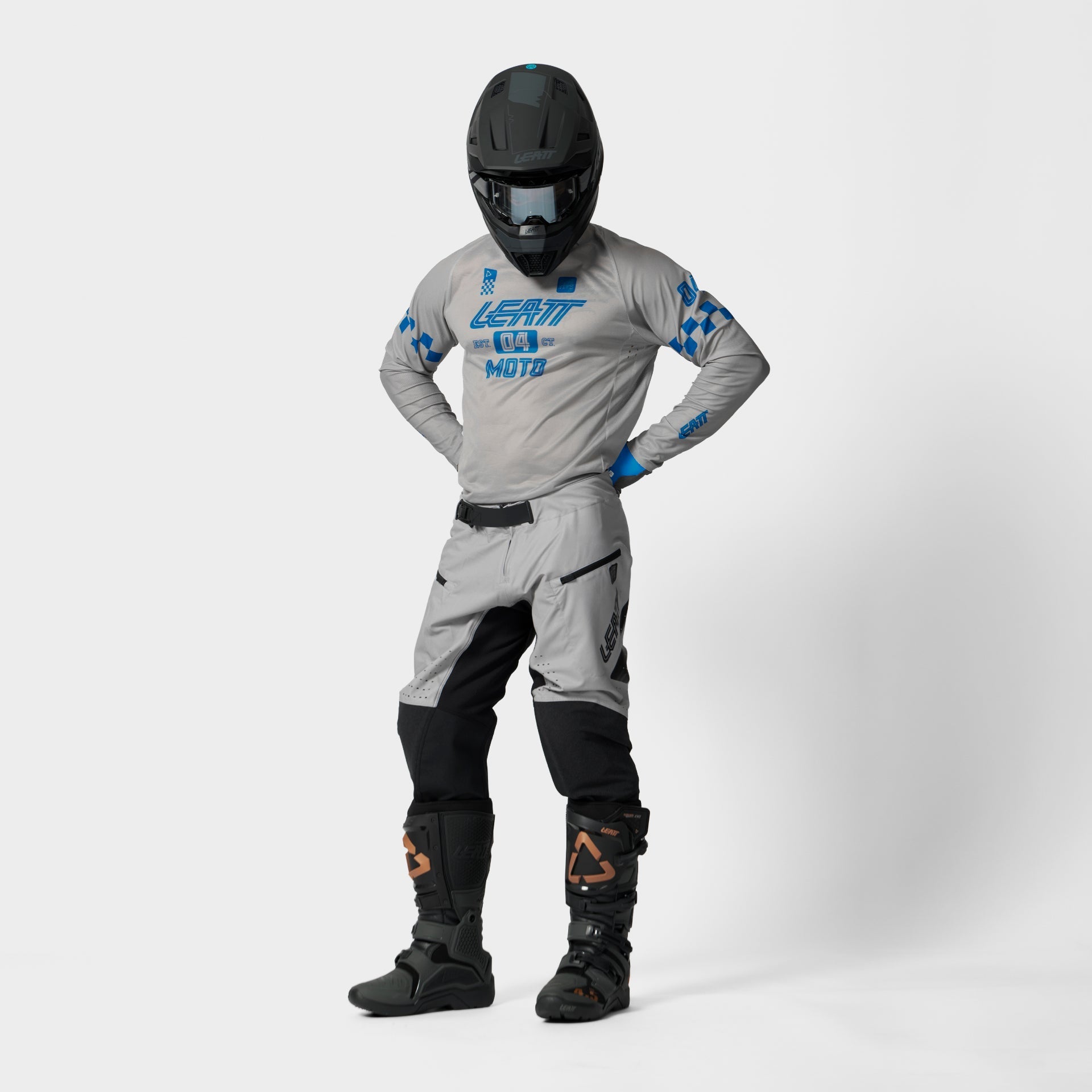 Pantaloni Moto 4.5 Enduro X-Flow|Grigio|XS EU46
