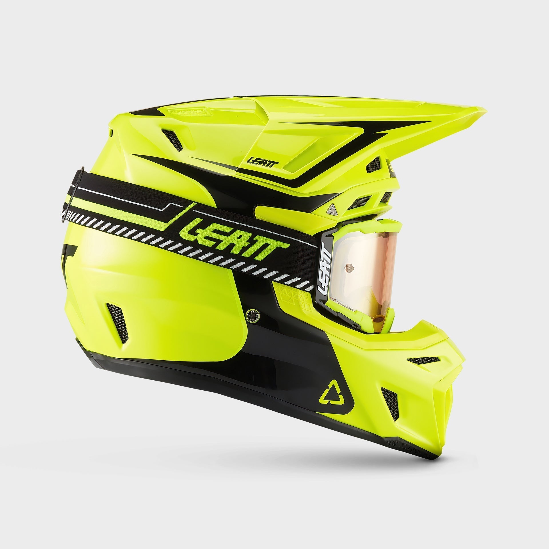 Kit Casco Moto 8.5|Giallo|L 59-60cm
