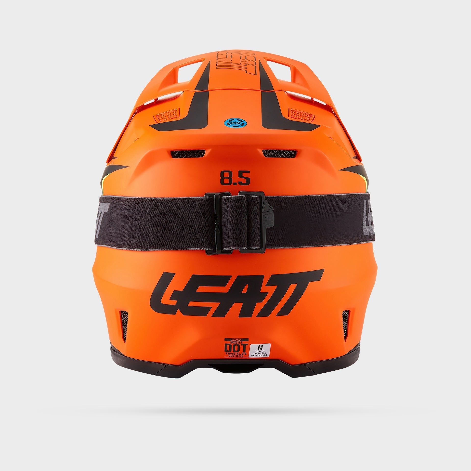 Kit Casco Moto 8.5|Arancione|XS 53-54cm