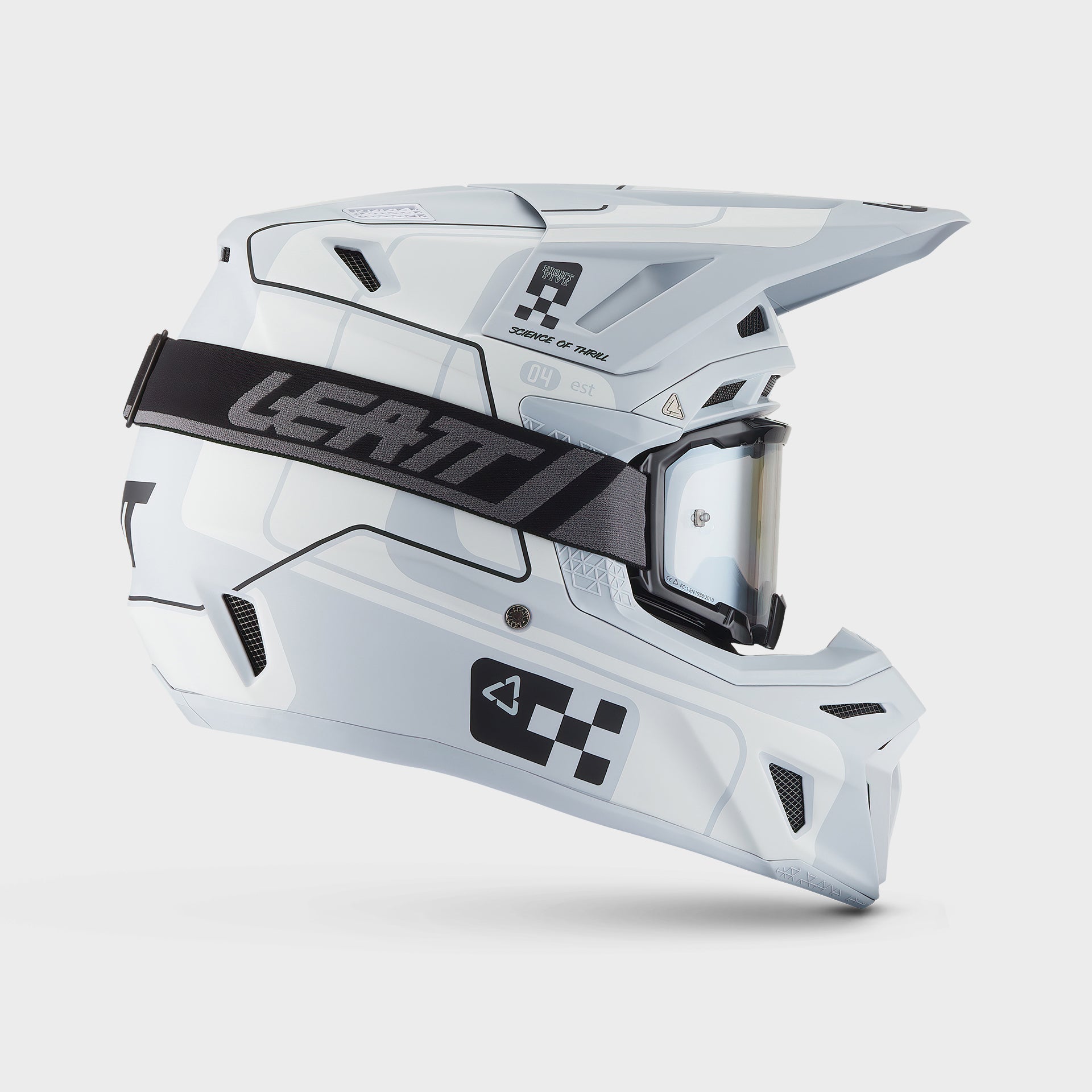 Kit Casco Moto 8.5|Grigio|XS 53-54cm